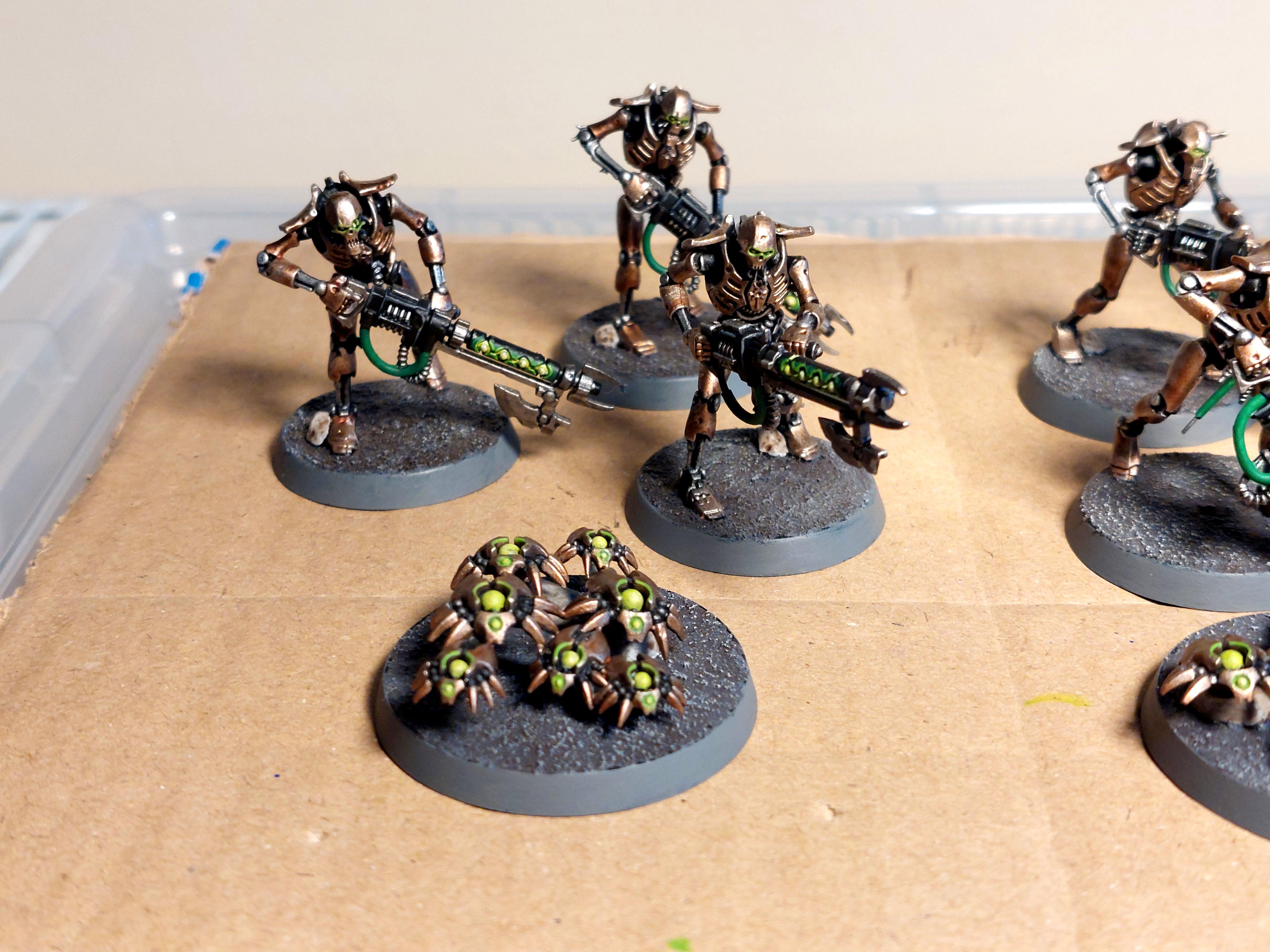 Necrons, Necron Warriors Close Up 1