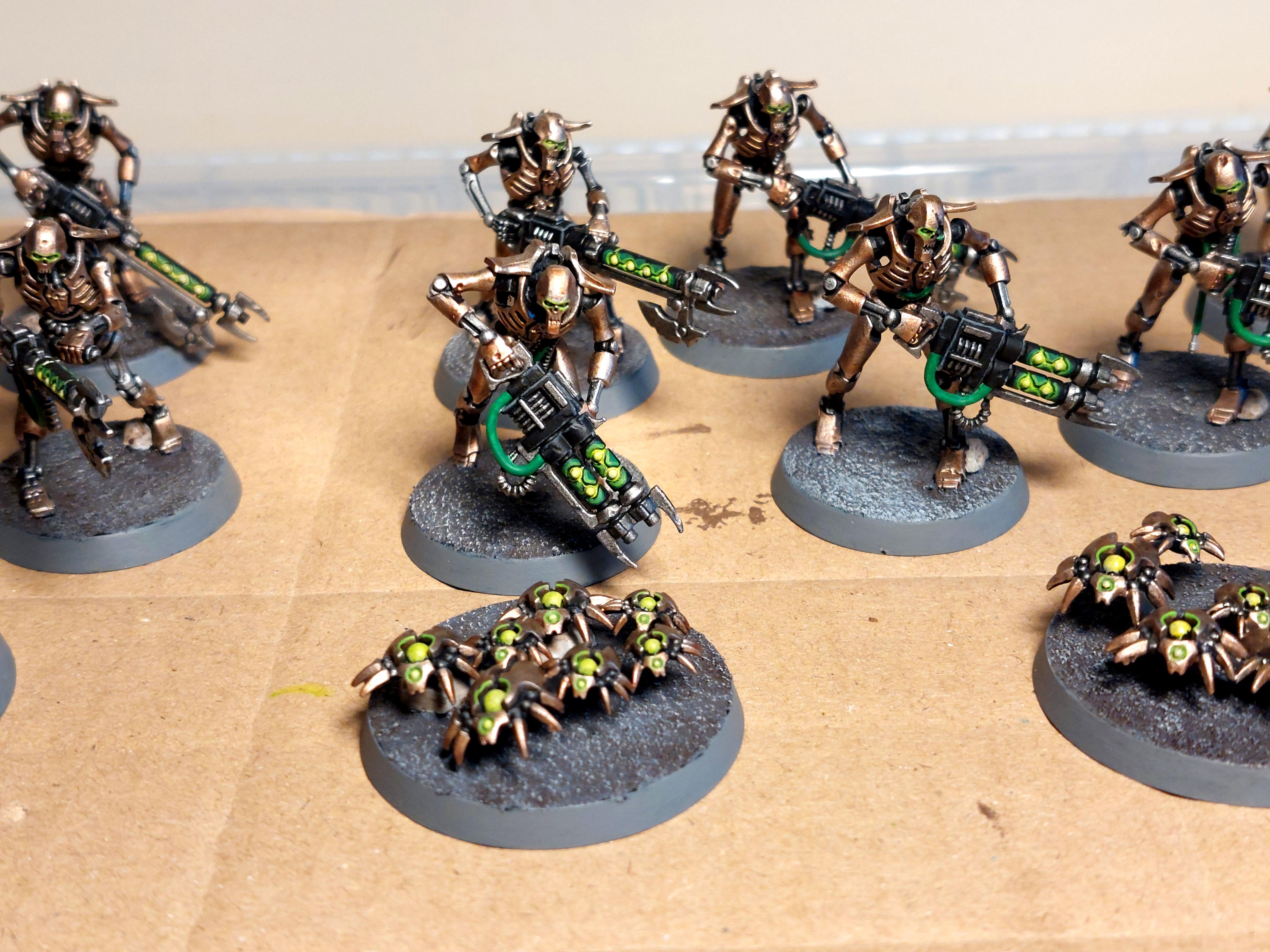 Necrons, Necron Warriors Close Up 2