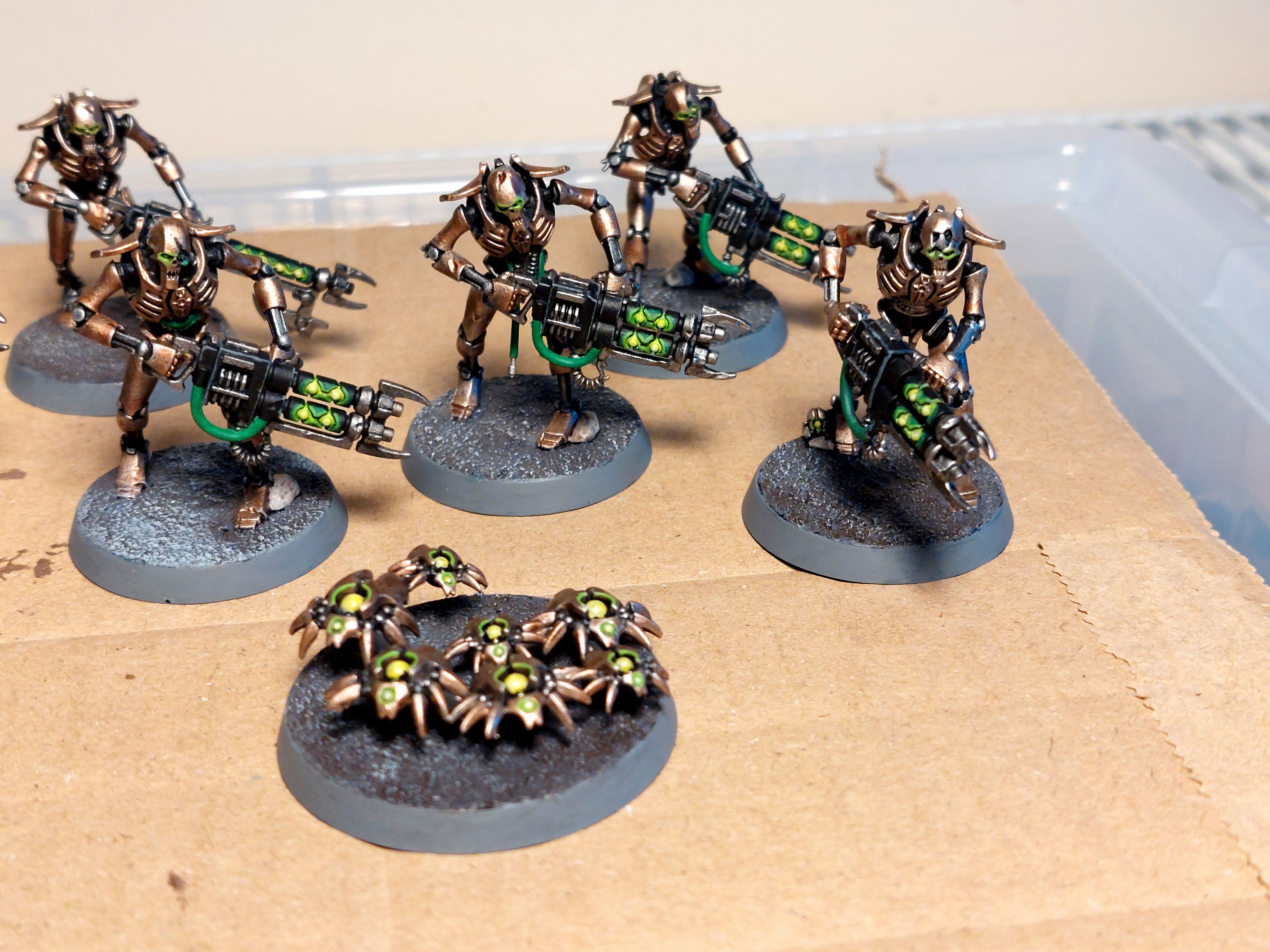 Necrons, Necron Warriors Close Up 3