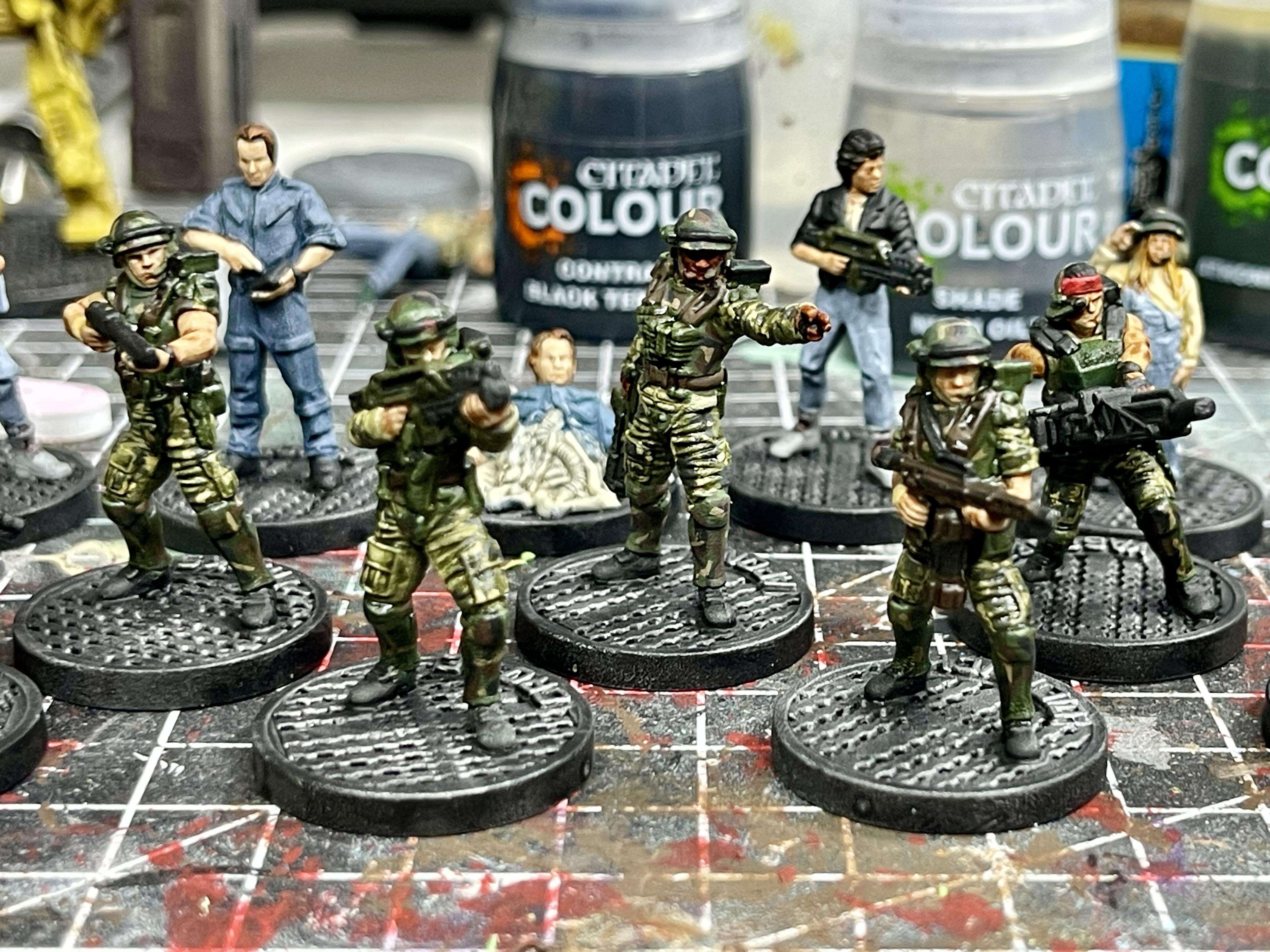 Aliens, Another Glorious Day In The Corps, Bishop, Colonial Marines, Newt, Ripley