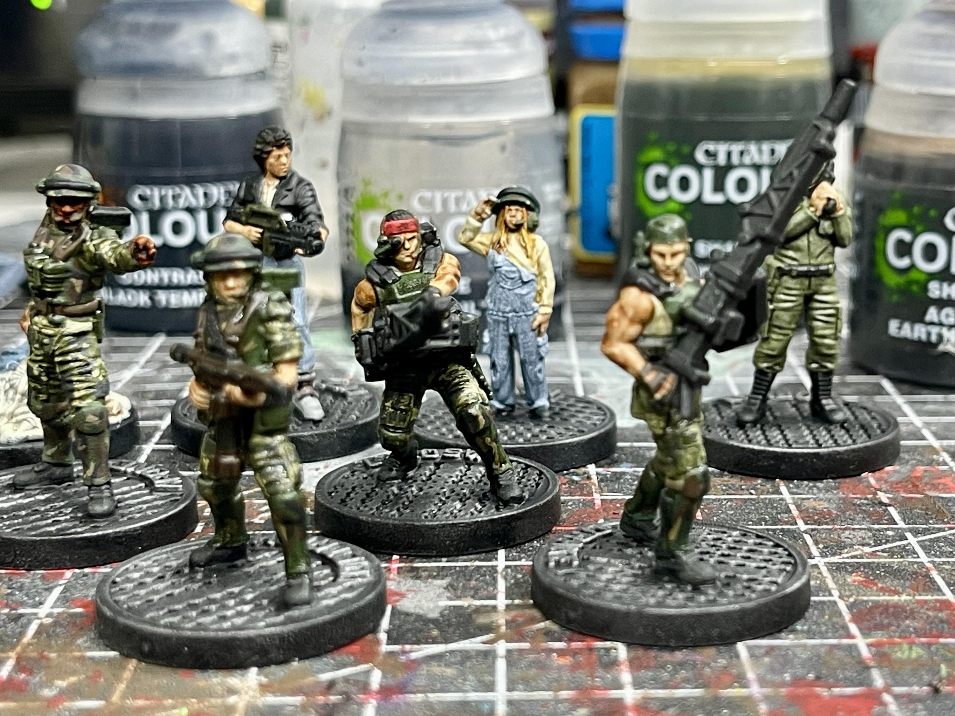 Aliens, Another Glorious Day In The Corps, Bishop, Colonial Marines, Newt, Ripley