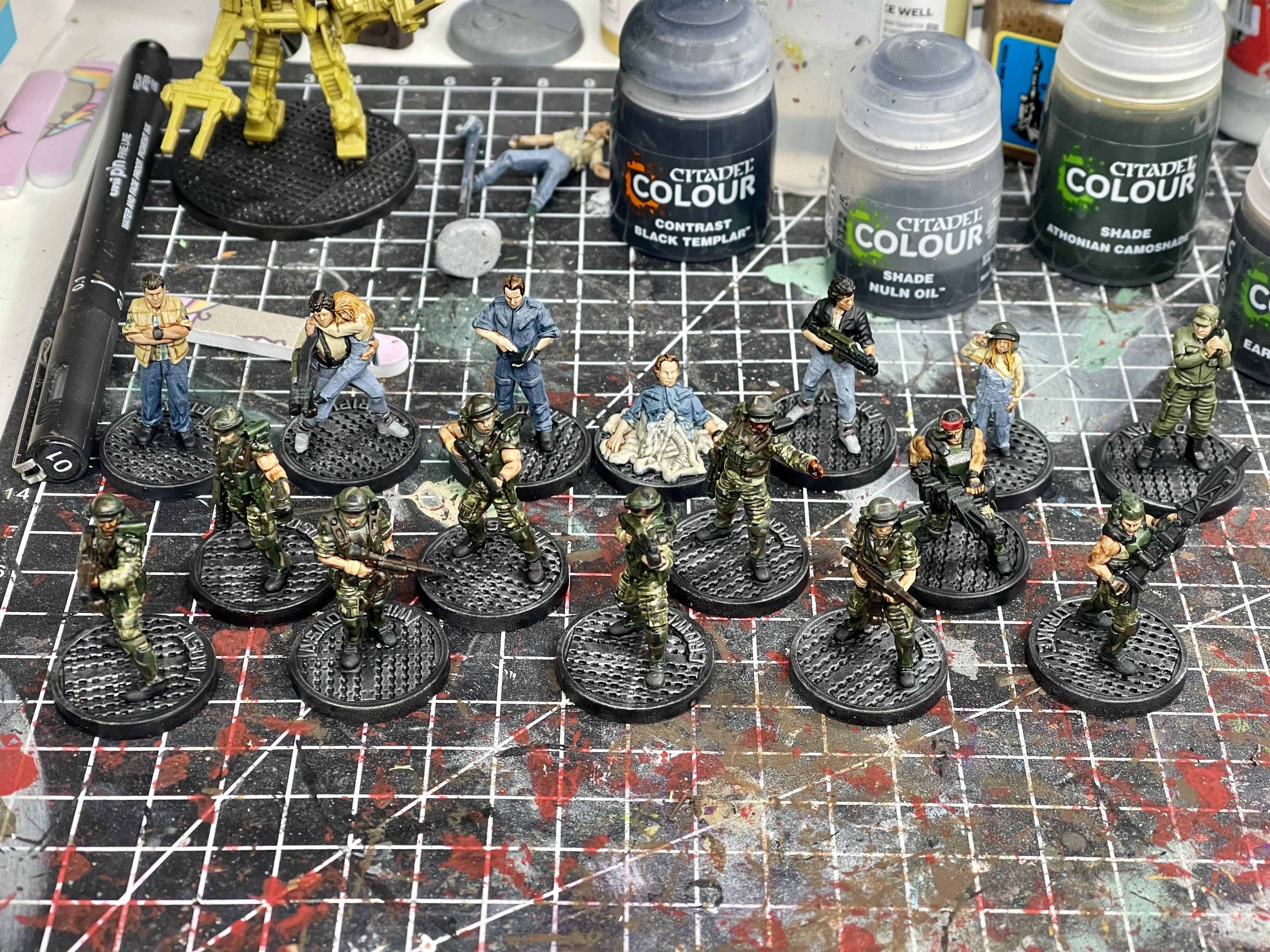 Aliens, Another Glorious Day In The Corps, Bishop, Colonial Marines, Newt, Ripley