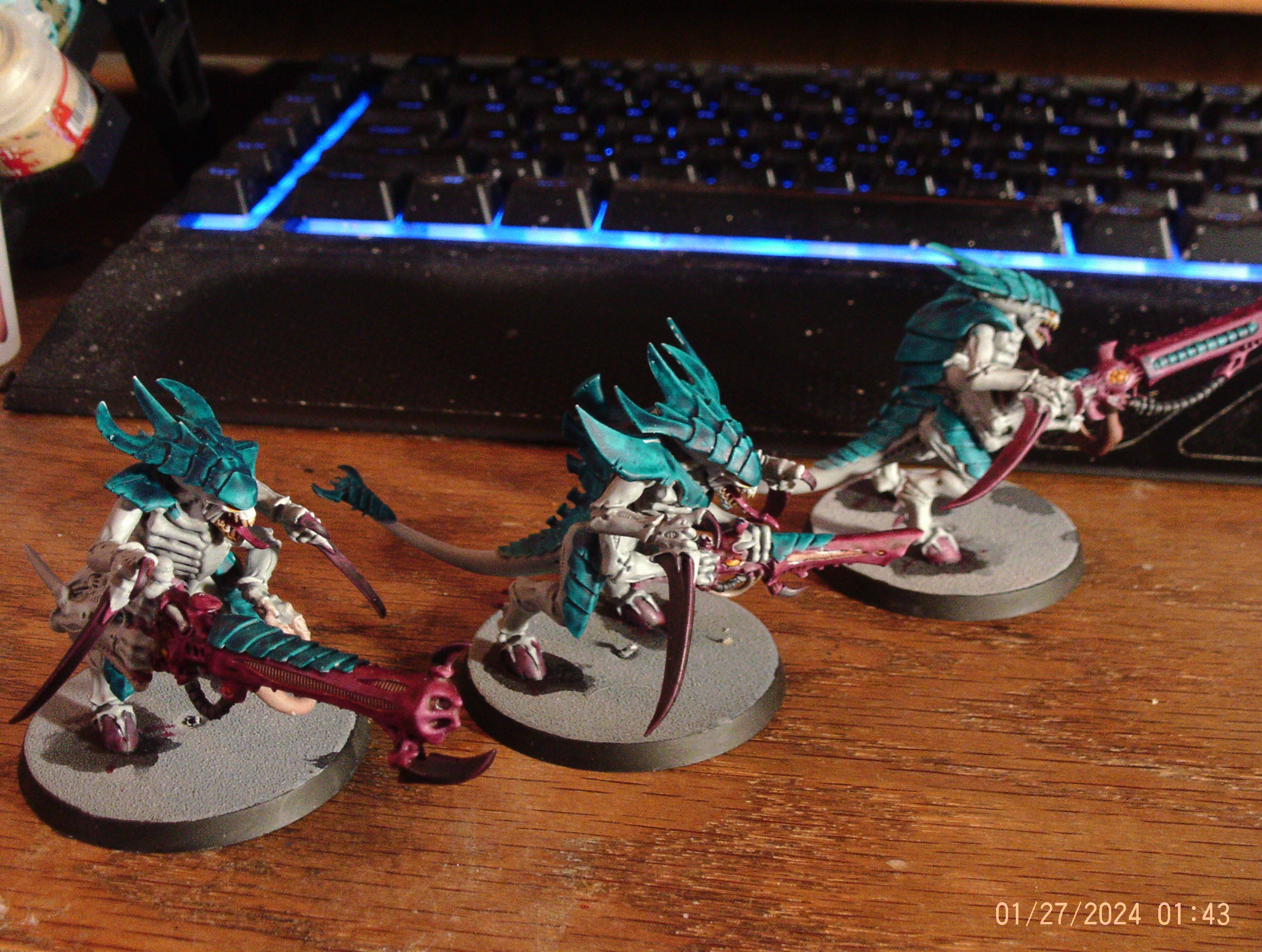Ranged Tyranid Warriors WIP