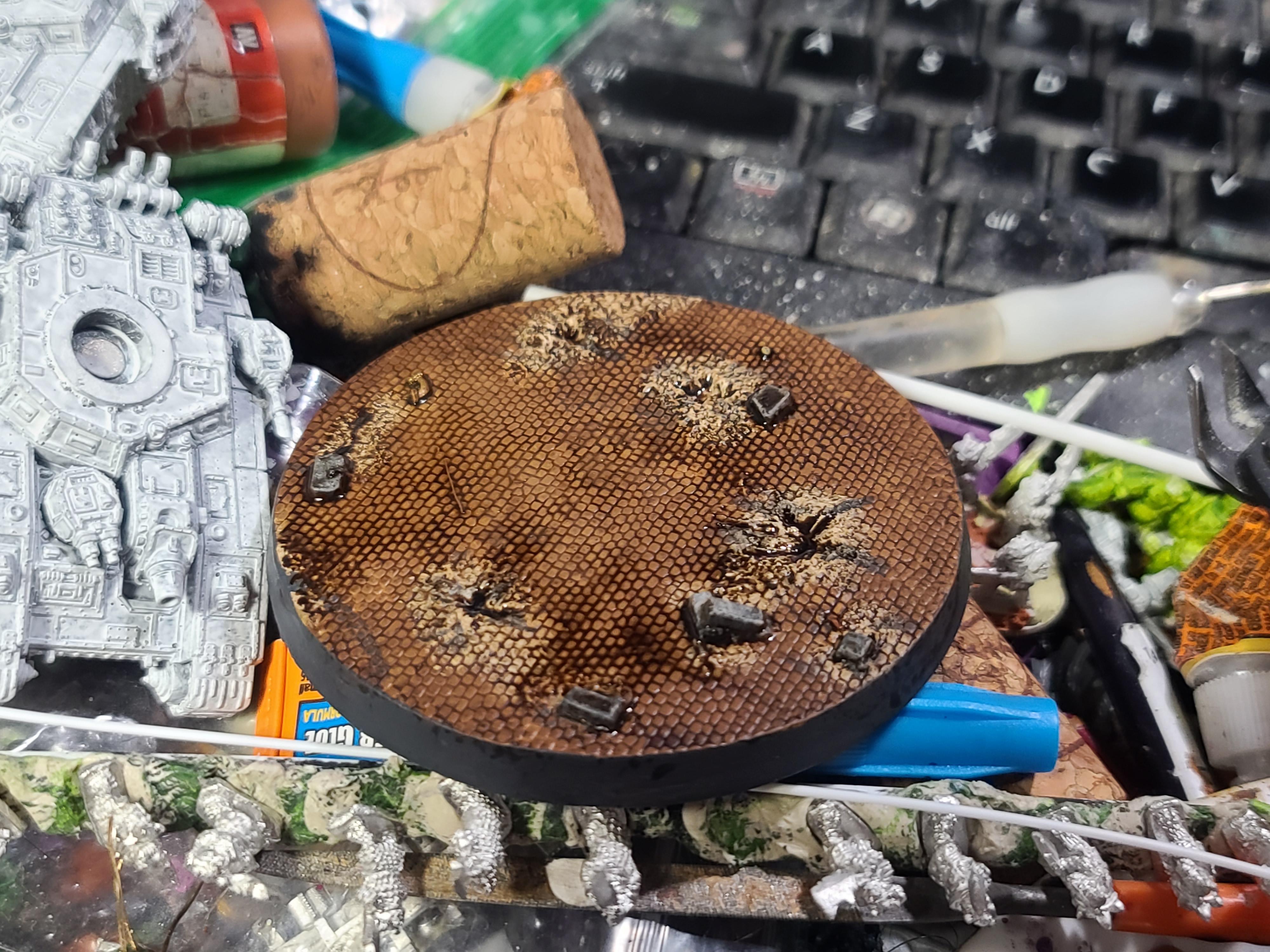 80mm, City Base, Ragnarok Games, Resin Base, Titanicus