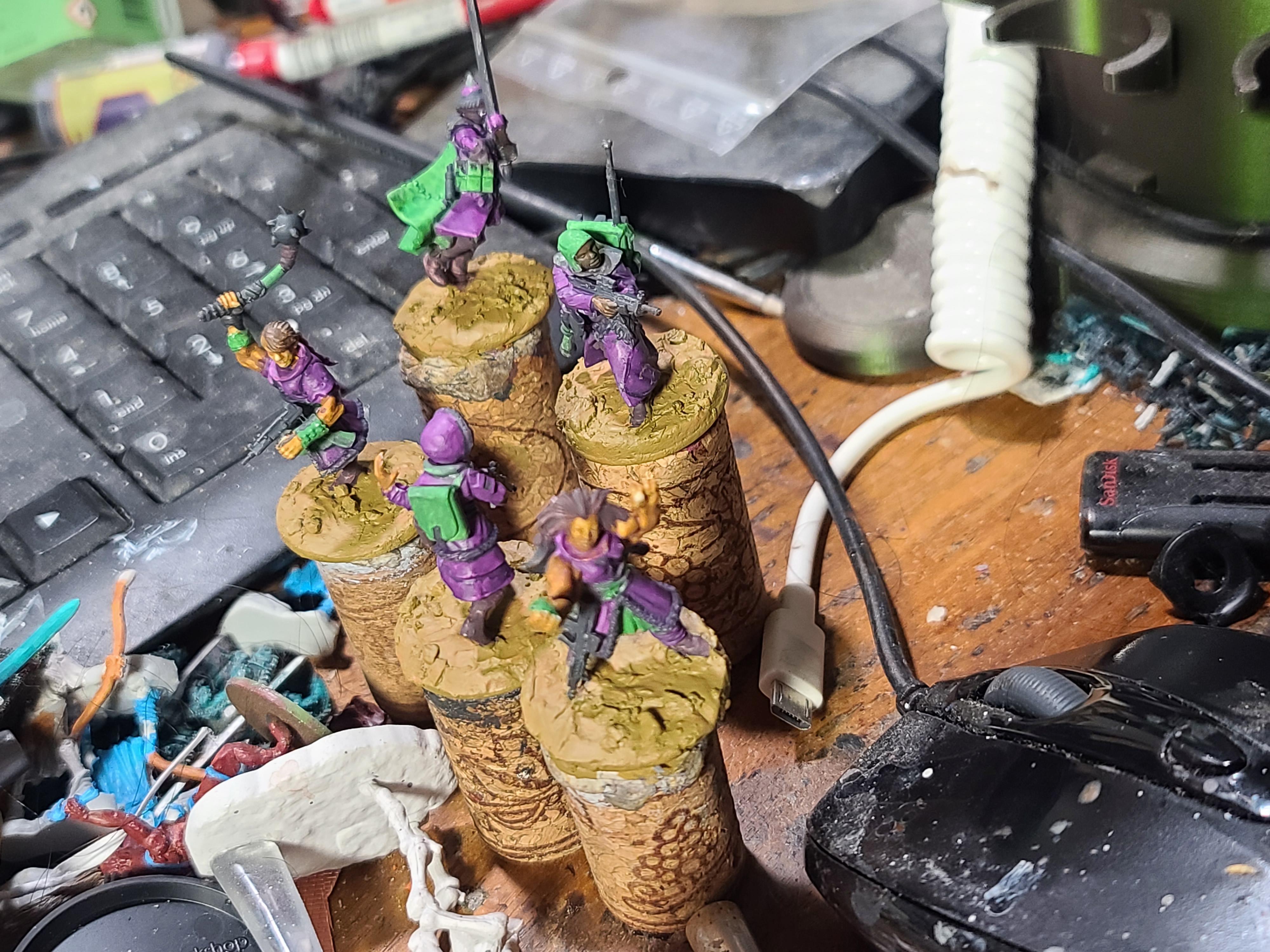 Barbarians Ii, Goliath, Kitbash, Necromunda, North Star Military Figures, Skirmish Ladies