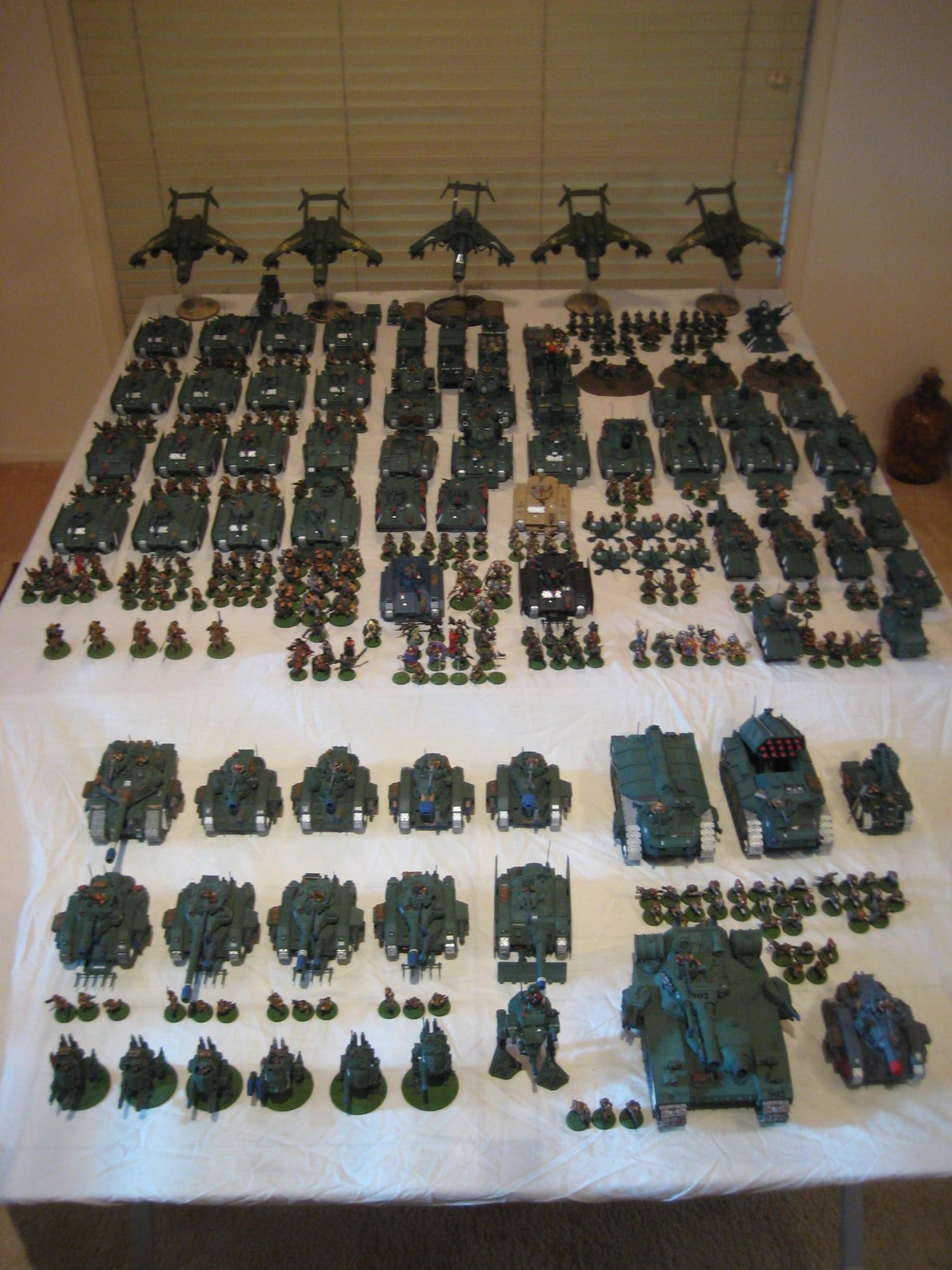Armored Company, Army, Chimera, Imperial Guard, Large, Leman Russ, Valkyrie
