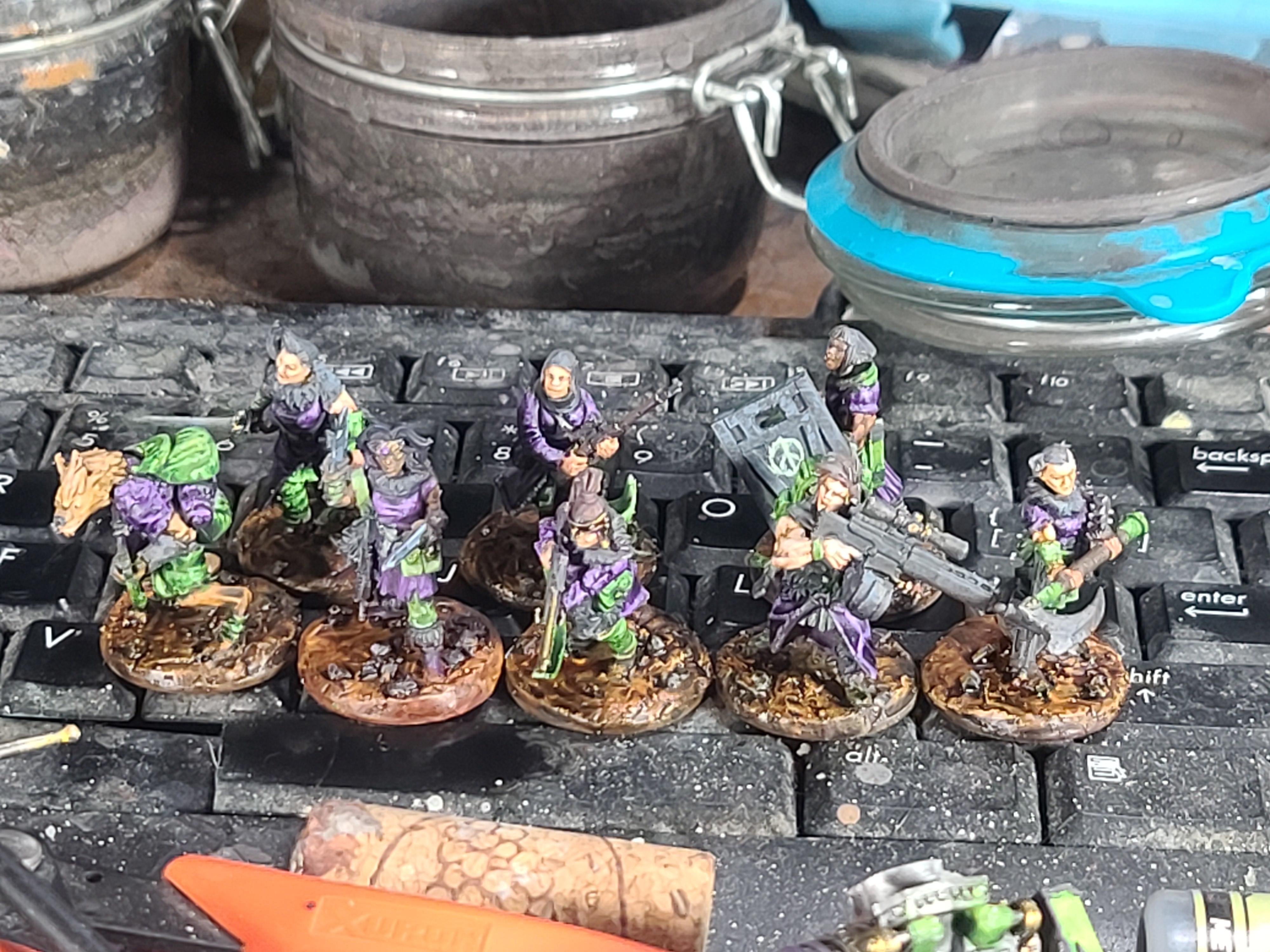 Frostgrave, Goliath, Kitbash, Necromunda, North Star Military Figures, Skirmish Ladies