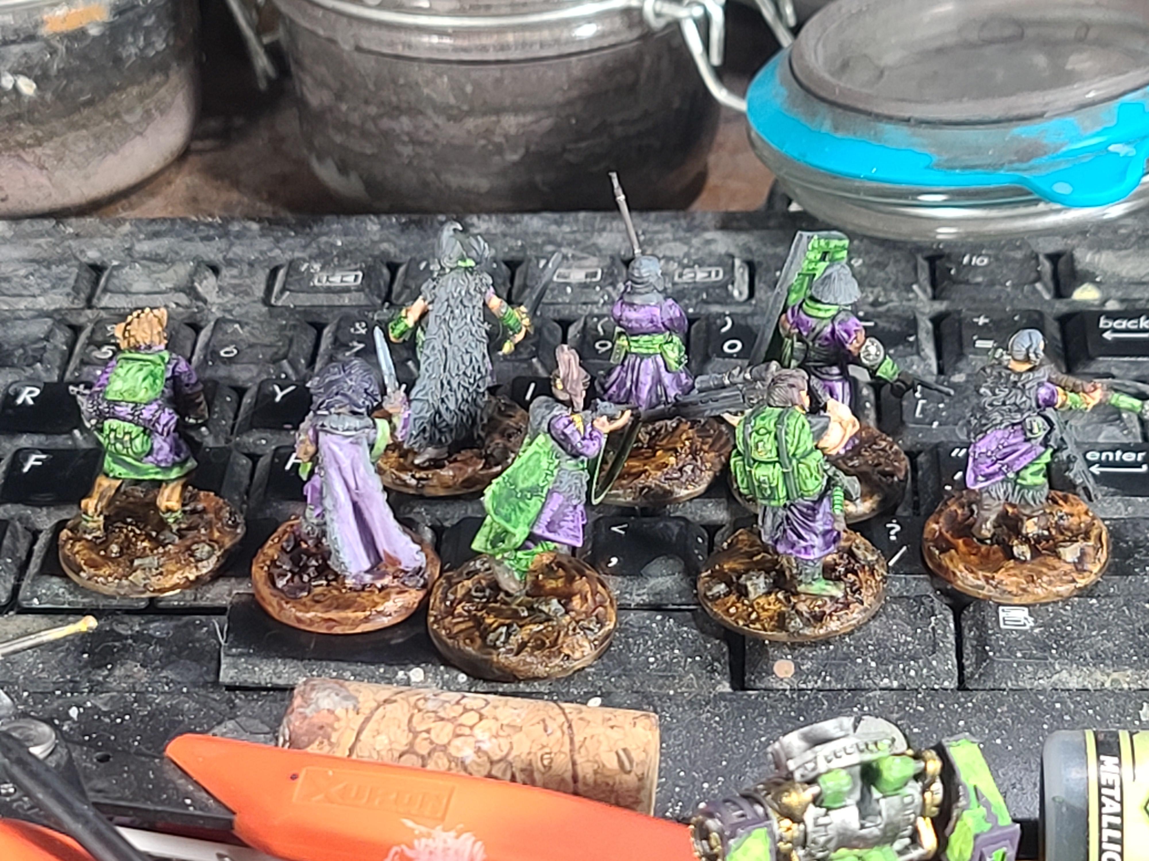 Frostgrave, Goliath, Kitbash, Necromunda, North Star Military Figures, Skirmish Ladies