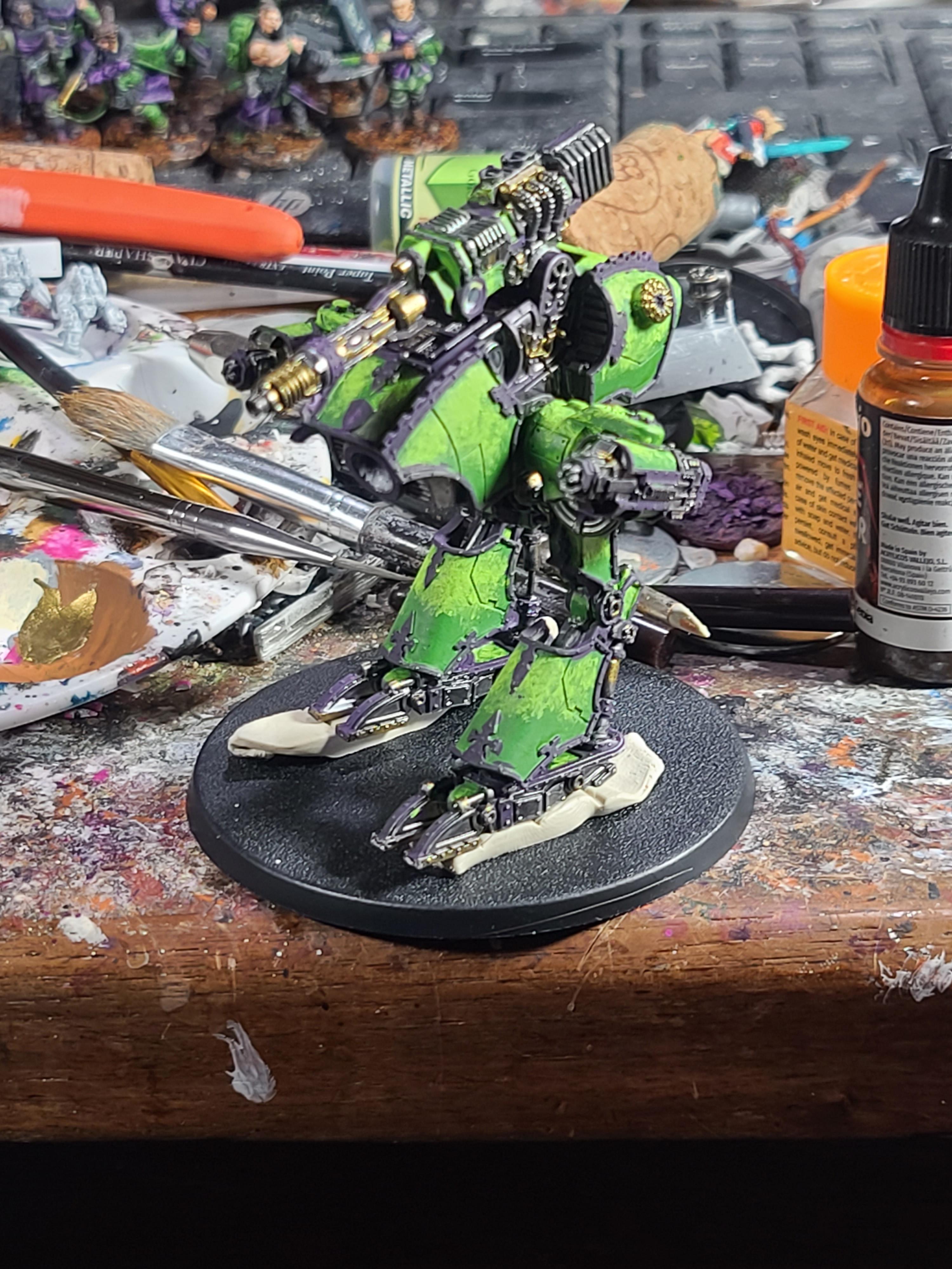 8mm, Adeptus Titanicus, Dire Wolf, Games Workshop, Titan