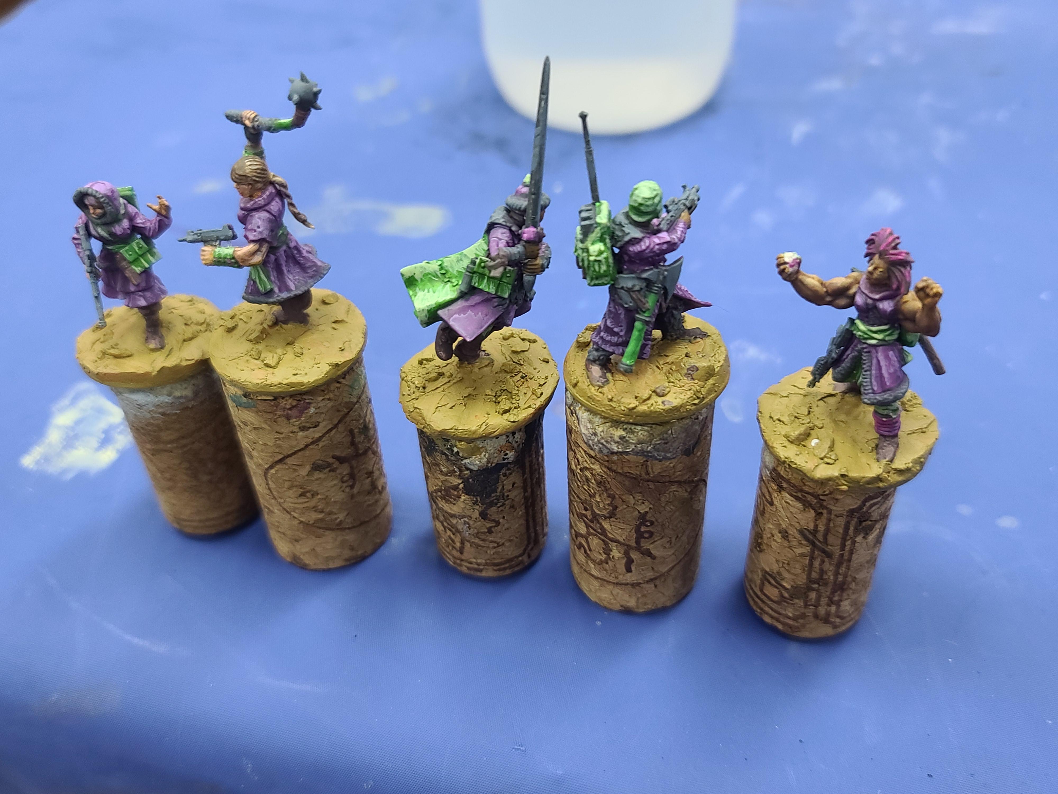 Frostgrave, Goliath, Kitbash, Necromunda, North Star Military Figures, Skirmish Ladies