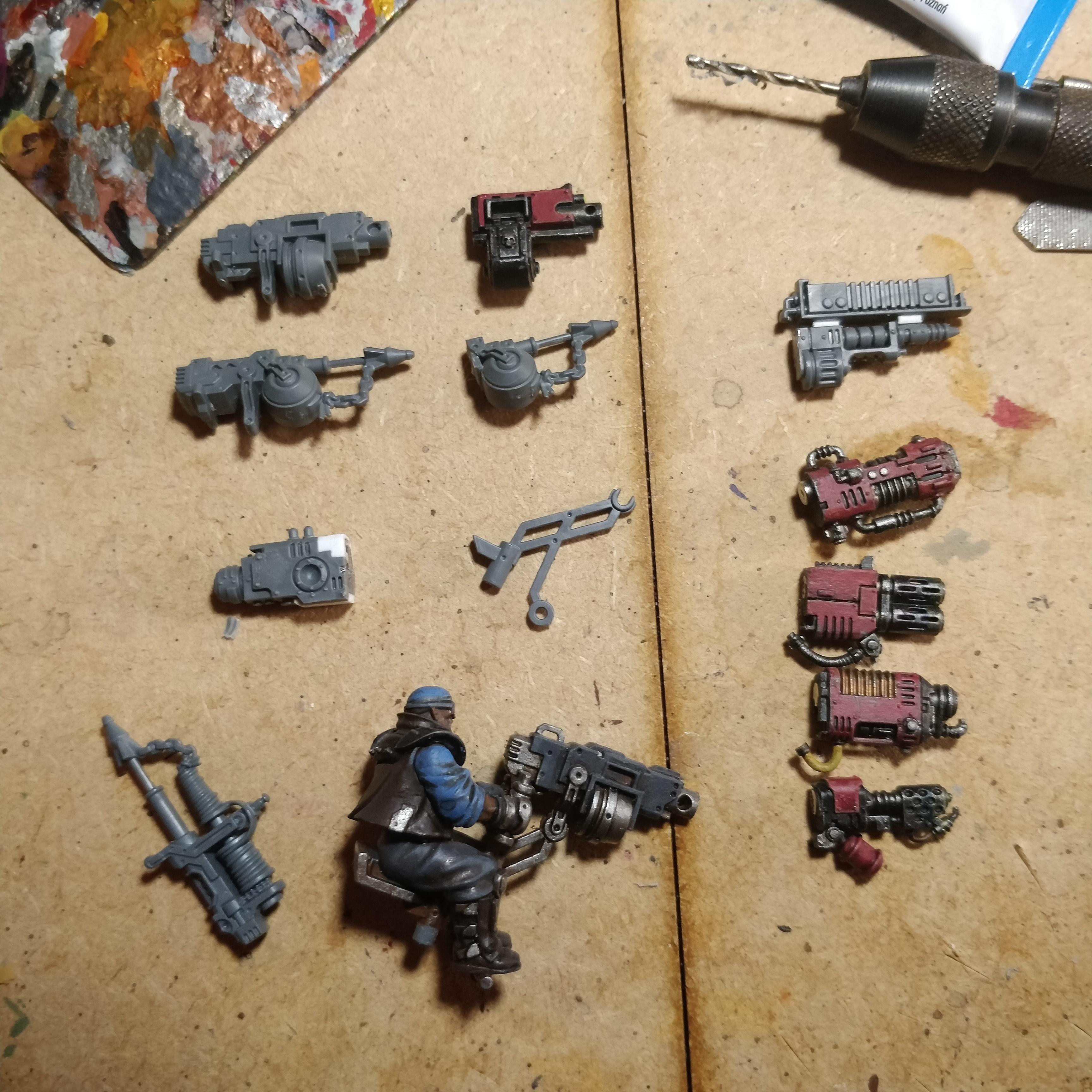 Admech, Orlock, Outrider, Quad, Skittarii, Stygies Viii