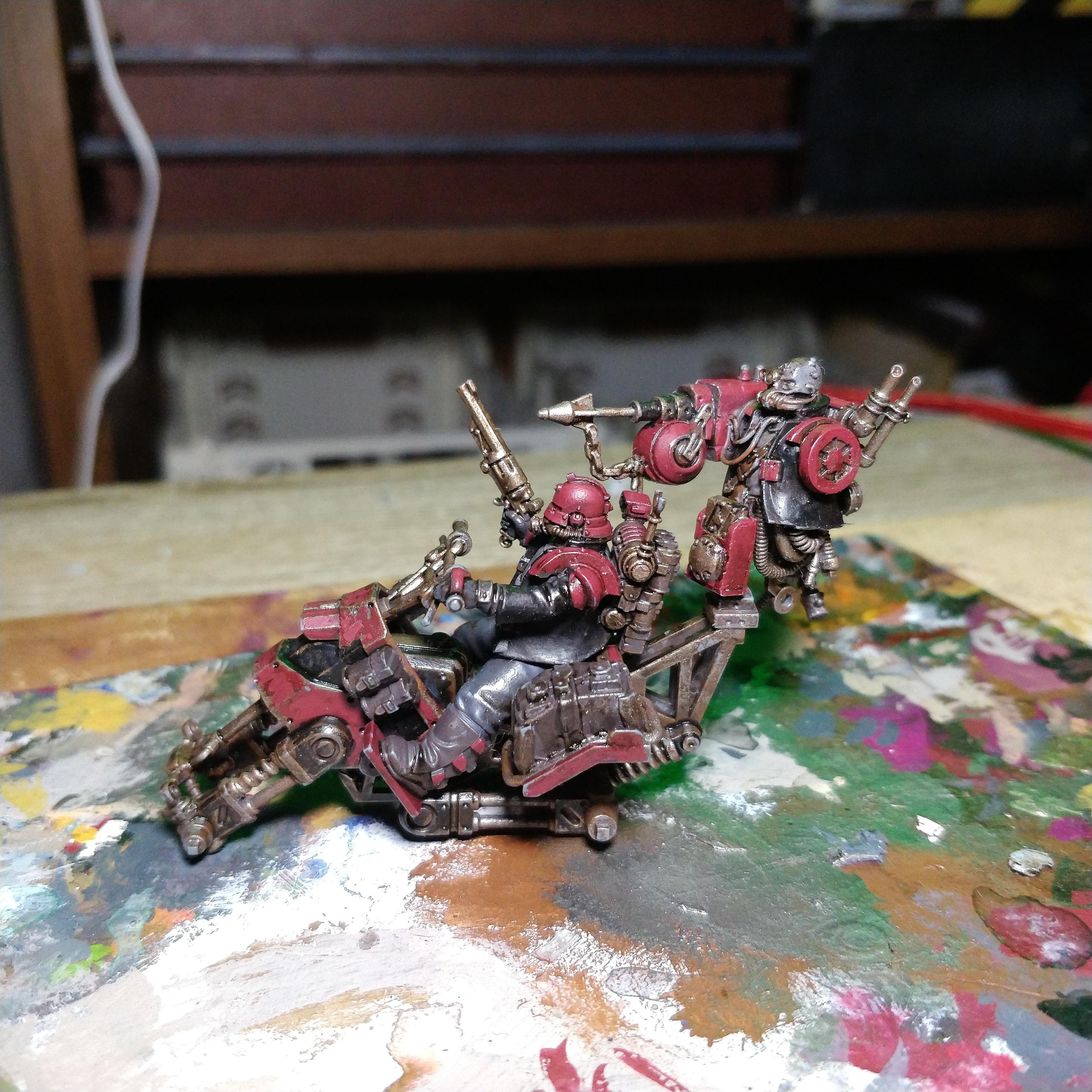 Admech, Orlock, Outrider, Quad, Skittarii, Stygies Viii