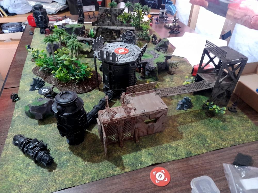 Adelana, Adelana Helgen, Attelus Kaltos, Dark Heresy, Darrance, Helgen, Hero Forge, Kaltos, Karmen, Karmen Kons, Kons, Mantic, Mantic Terrain, Marcel, Marcel Torris, Saderth, Saderth Darrance, Space Station Zero, Ssz, Torris