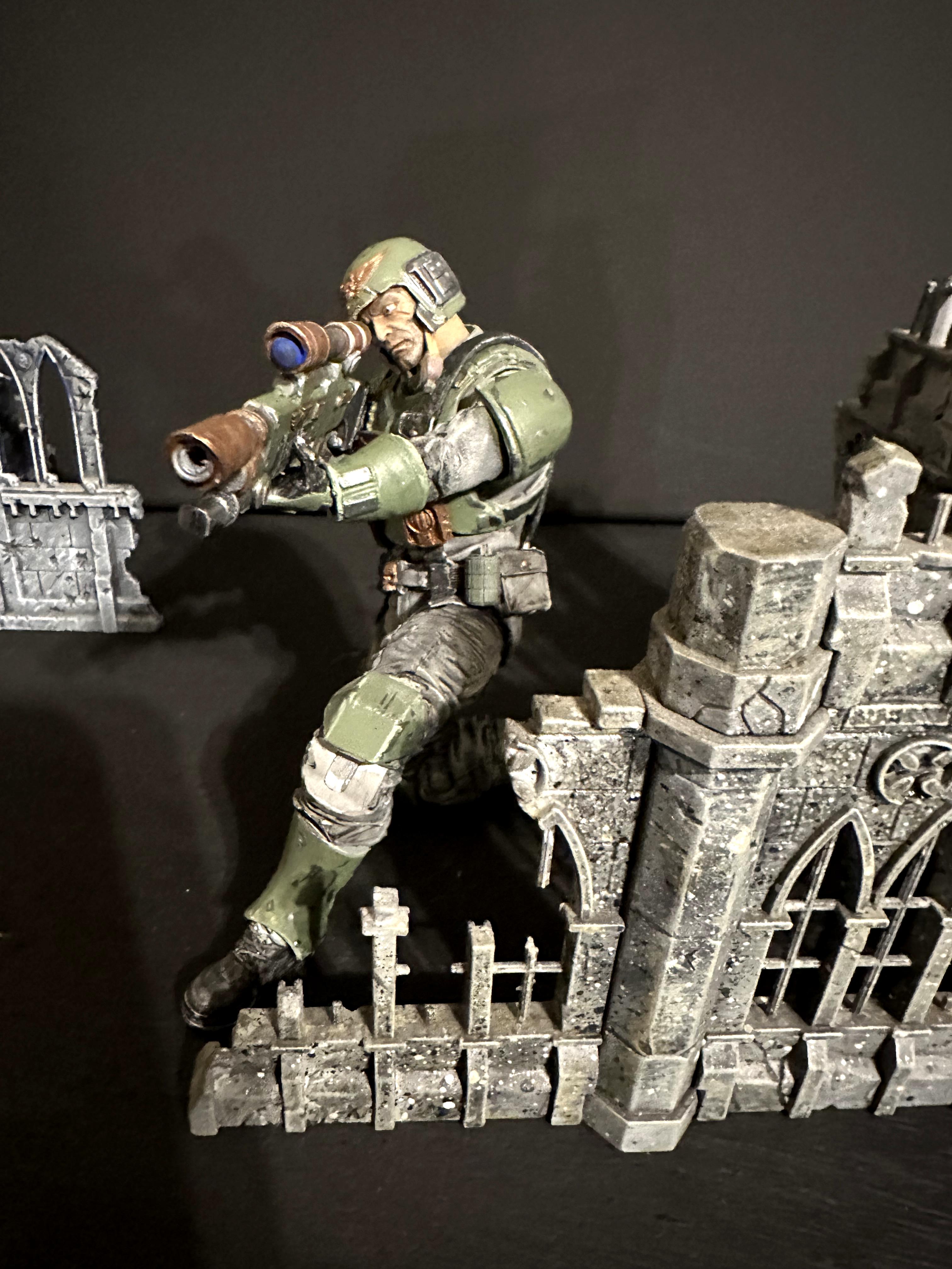 Custom, Guardsmen, Imperial Guard, Mcfarlane, Space Marines