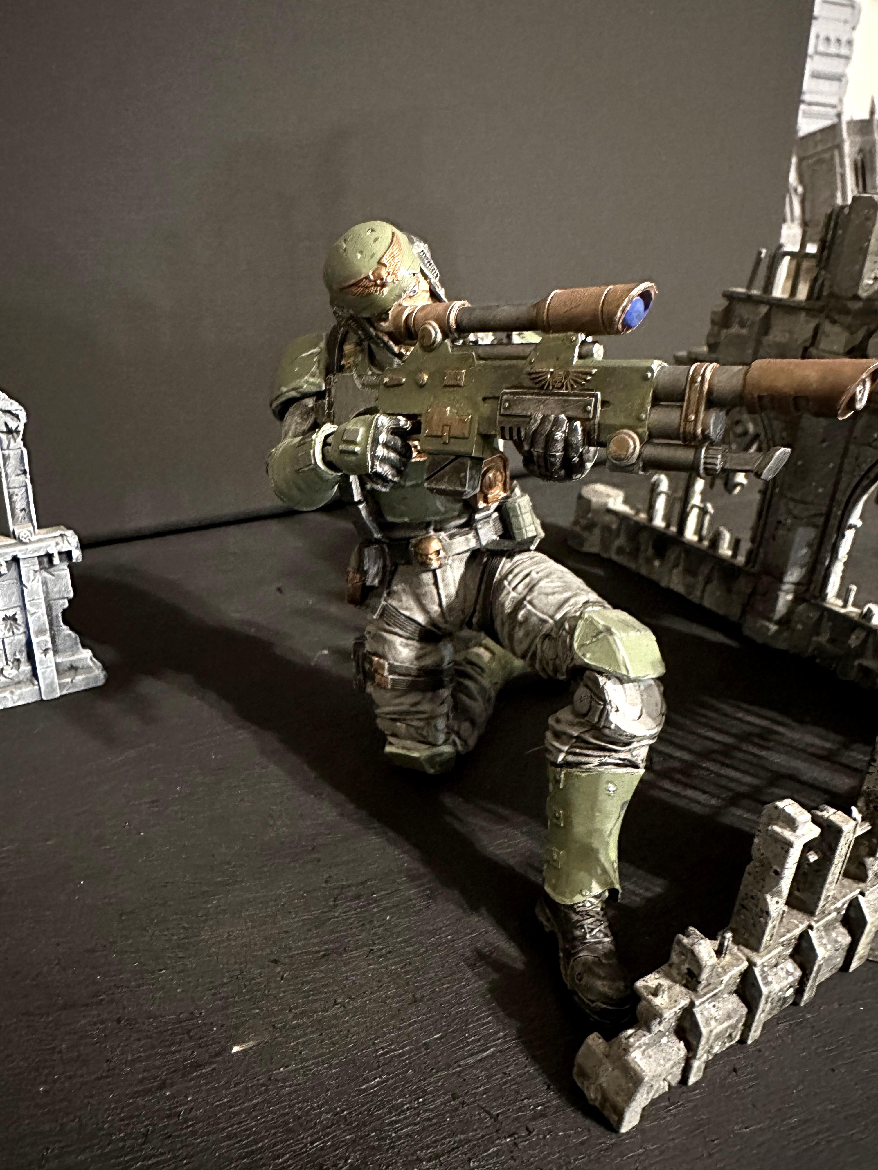 Action Figure, Custom, Guardsmen, Imperial Guard, Mcfarlane, Space Marines