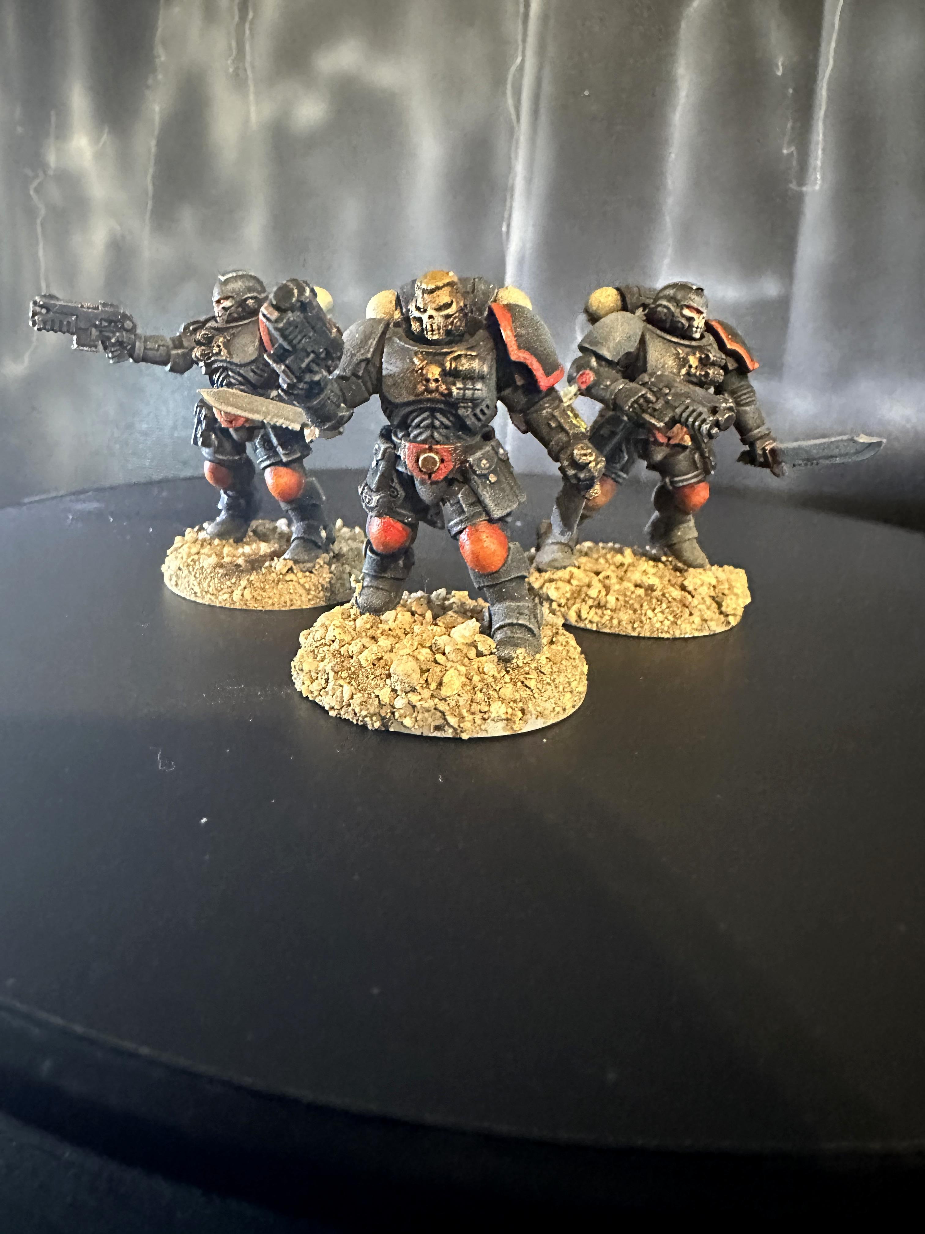 Airbrush, Games Workshop, Handpainted, Miniature, Space, Space Marines, Warhammer 40,000