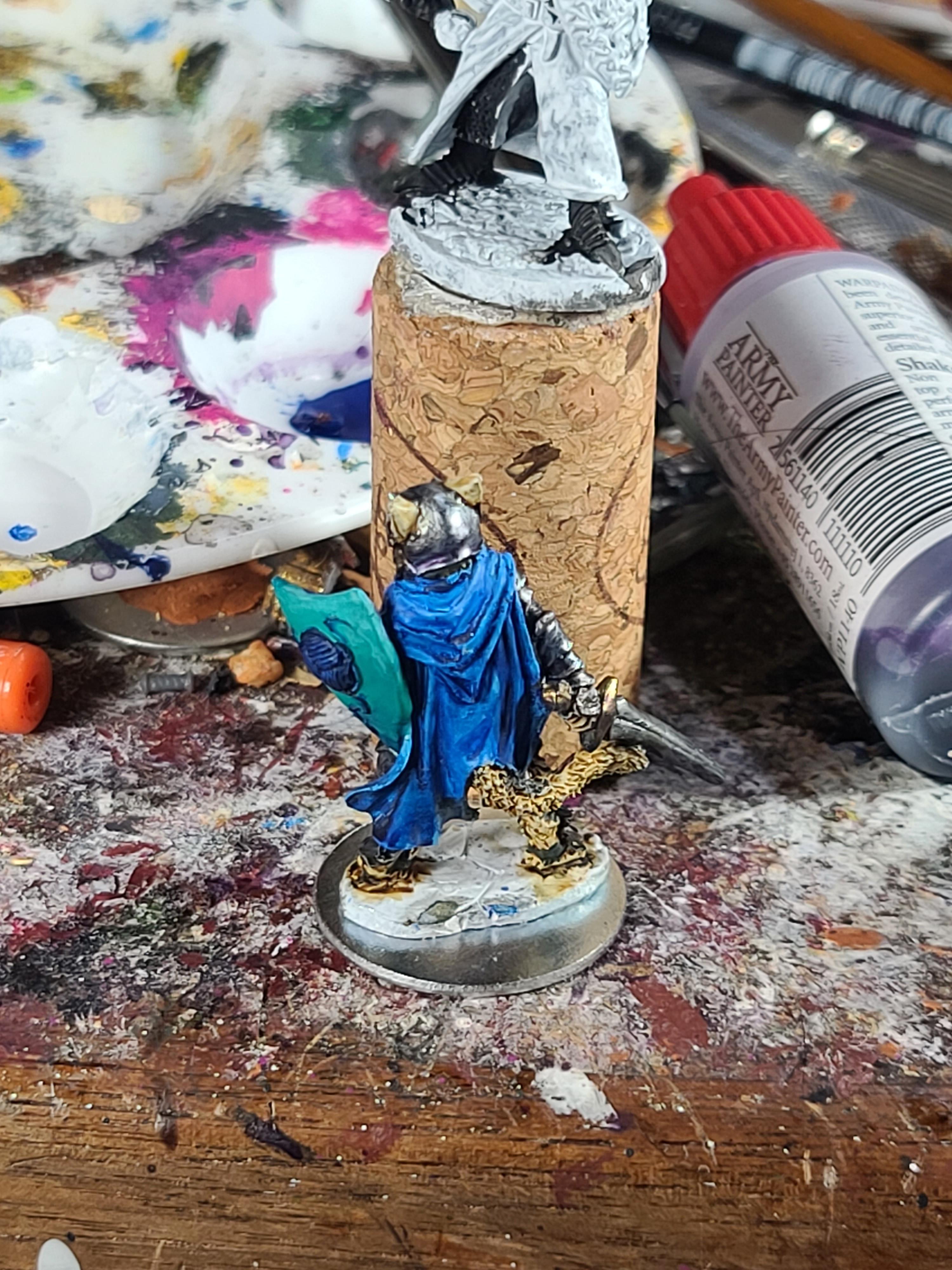 Animal Adventurer, Cat Warrior, Dungeons And Dragons, Fighter, Fur Test, Reaper Miniatures