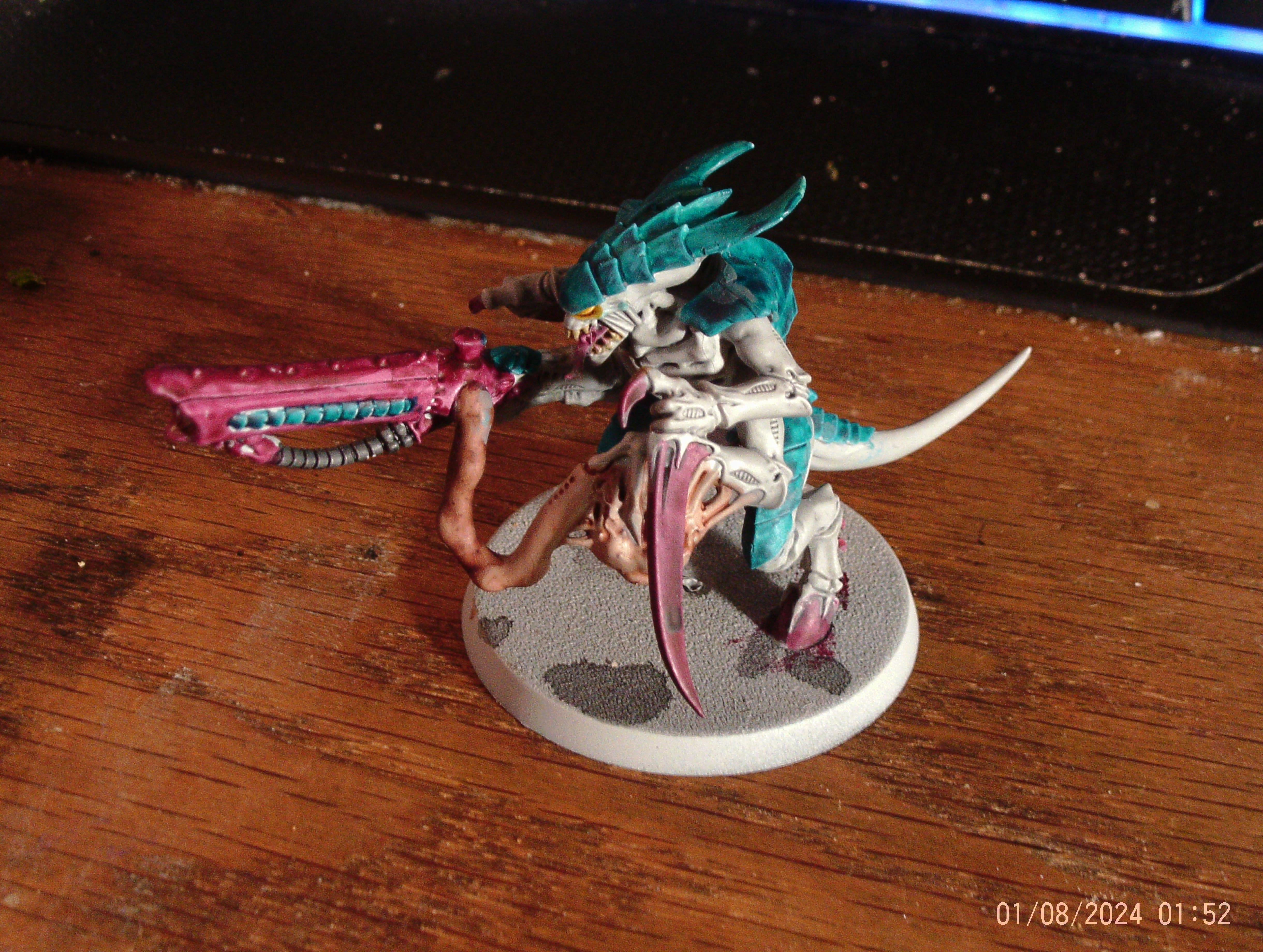 Tyranid Warrior Color Scheme Test