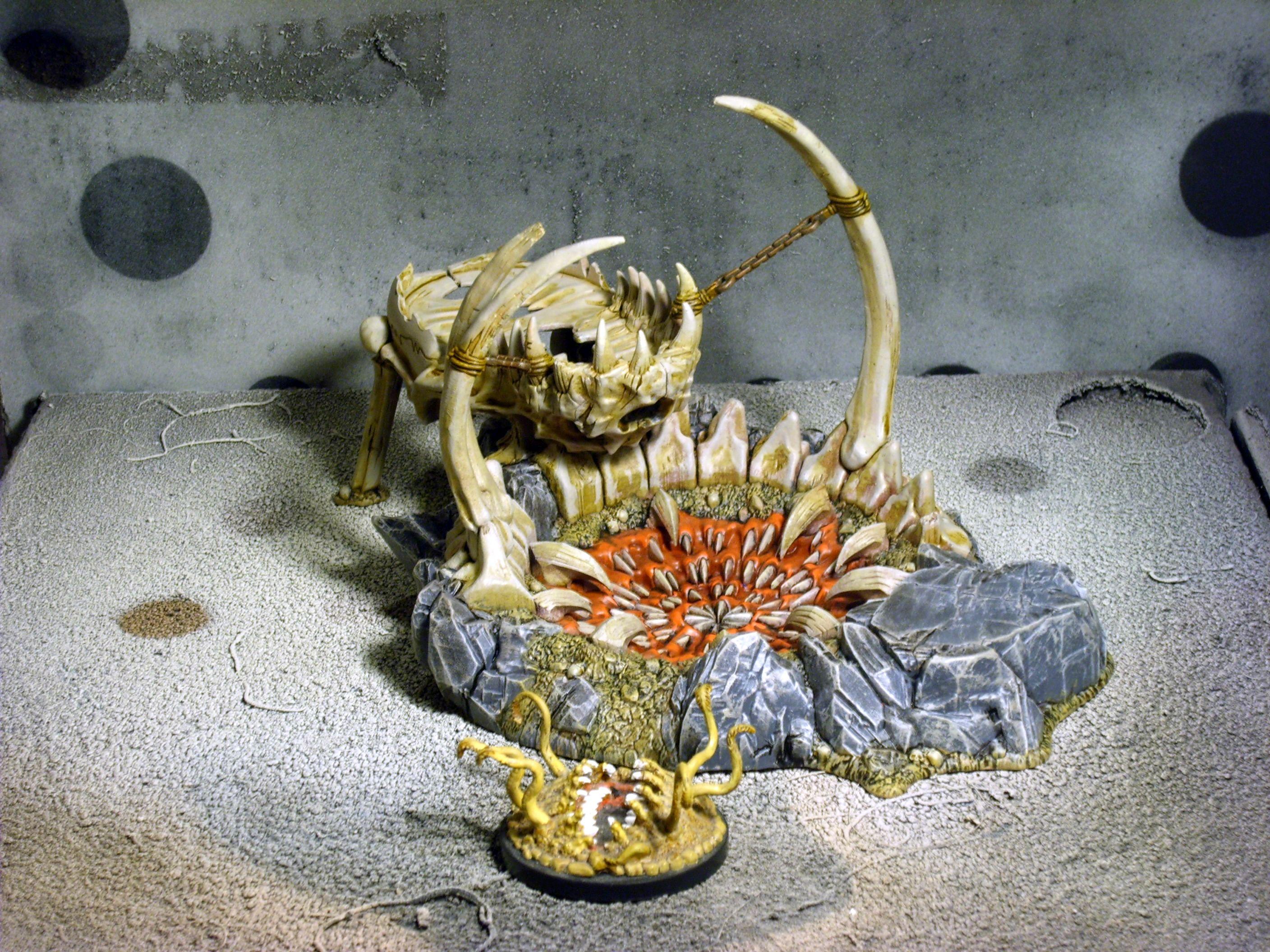 Age Of Sigmar, Bones, Mawpit, Mouth, Ogor, Ogres, Sarlacc, Teeth, Warcry