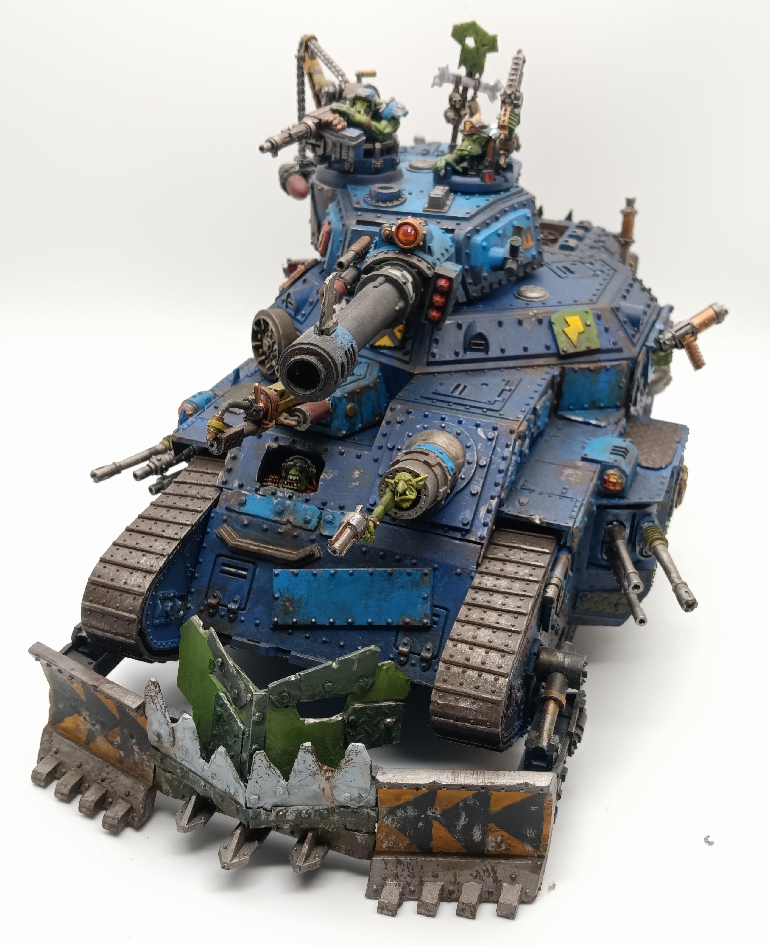 Conversion, Deathskulls, Kill Tank, Kitbash, Orks, Super-heavy