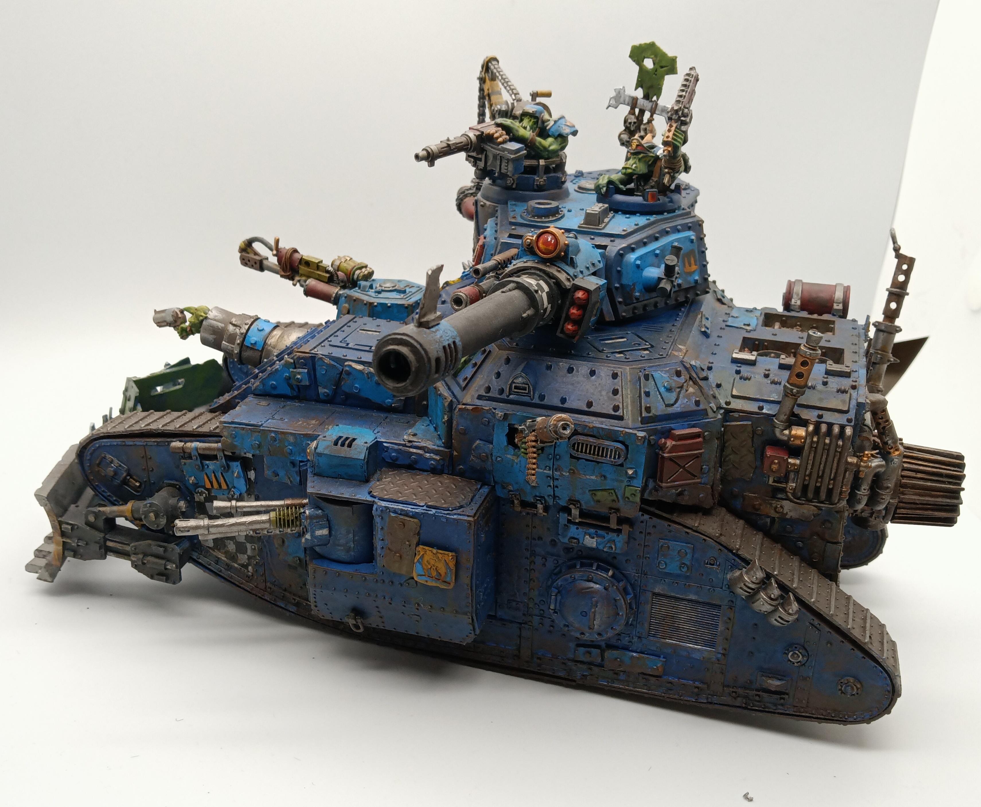 Conversion, Deathskulls, Kill Tank, Kitbash, Orks, Super-heavy
