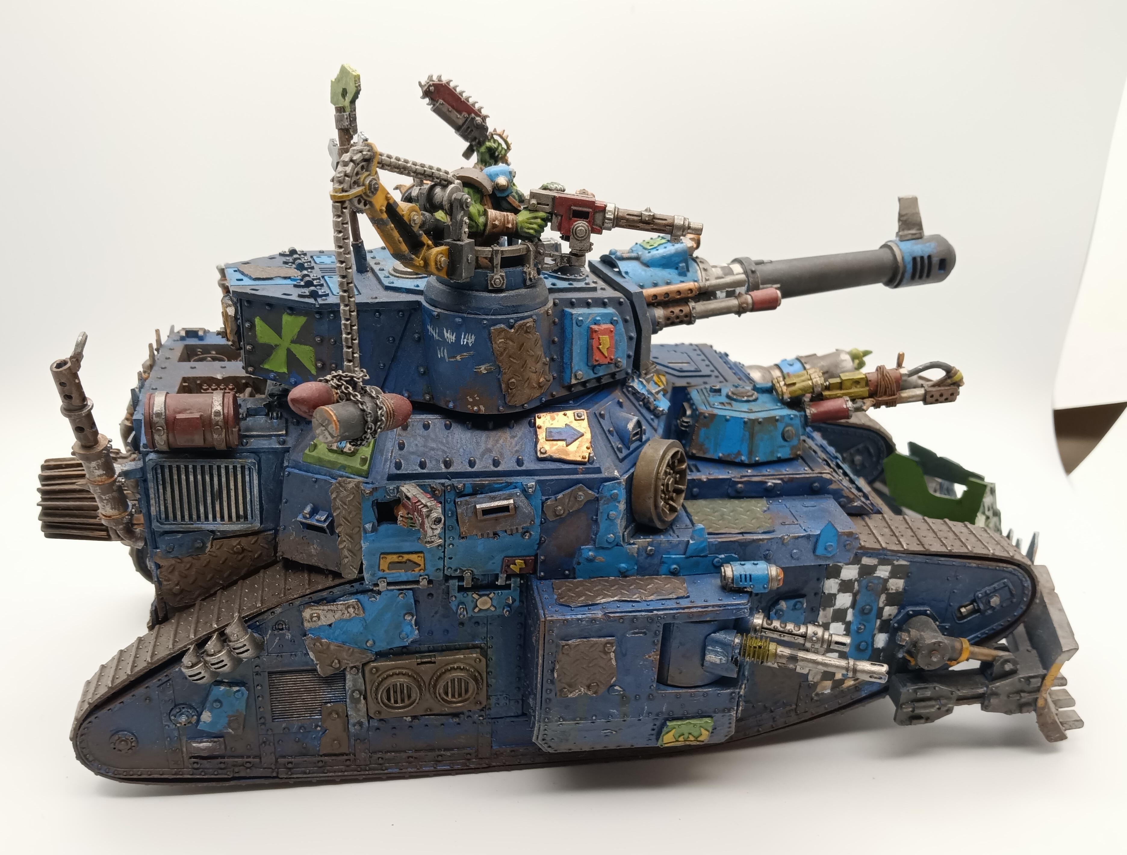 Conversion, Deathskulls, Kill Tank, Kitbash, Orks, Super-heavy