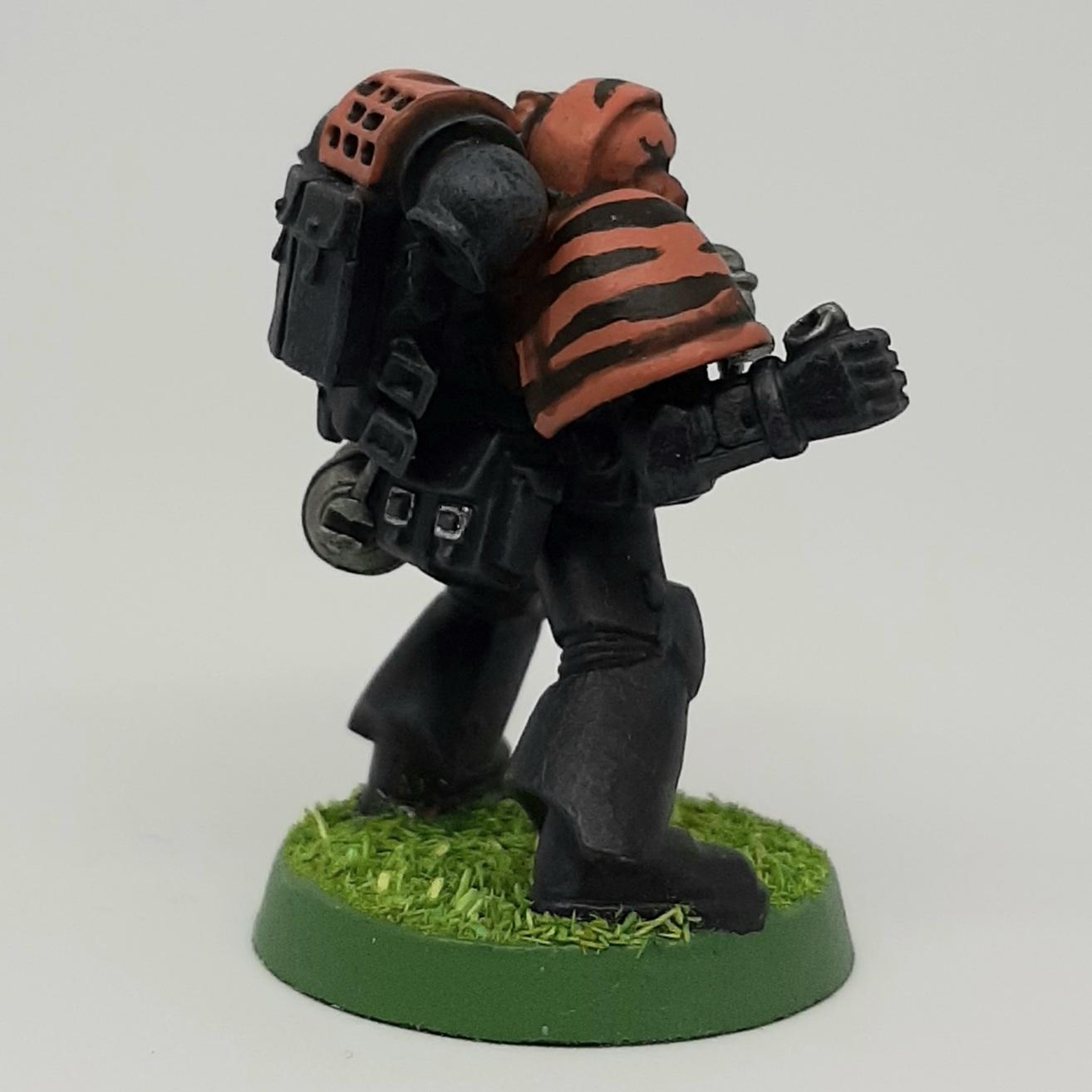 Astartes, Bolter, Boltgun, Bomb, Camouflage, Claw, Combat, Conversion, Fang, Fighting, Forest, Green, Grenade, Grenades, Grenadier, Heavy, India, Jungle, Launcher, Meltagun, Orange, Paw, Saber, Space, Space Marines, Squad, Stripes, Tigers, Tooth, Veda, Vedic