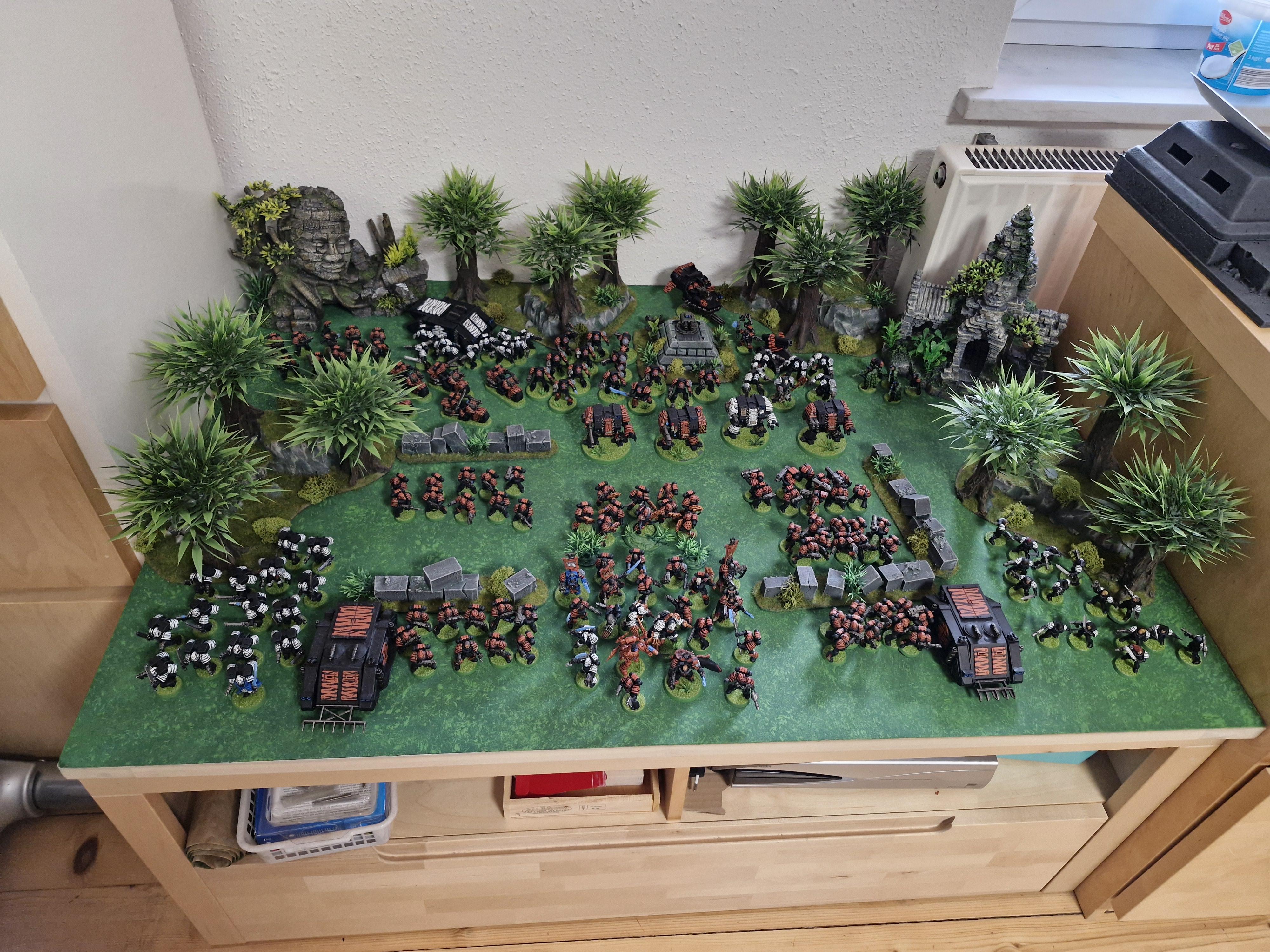 Army, Astartes, Board, Bolter, Boltgun, Camouflage, Claw, Combat, Conversion, Display, Fang, Fighting, Forest, Green, India, Jungle, Orange, Paw, Saber, Space, Space Marines, Squad, Stripes, Tigers, Tooth, Veda, Vedic