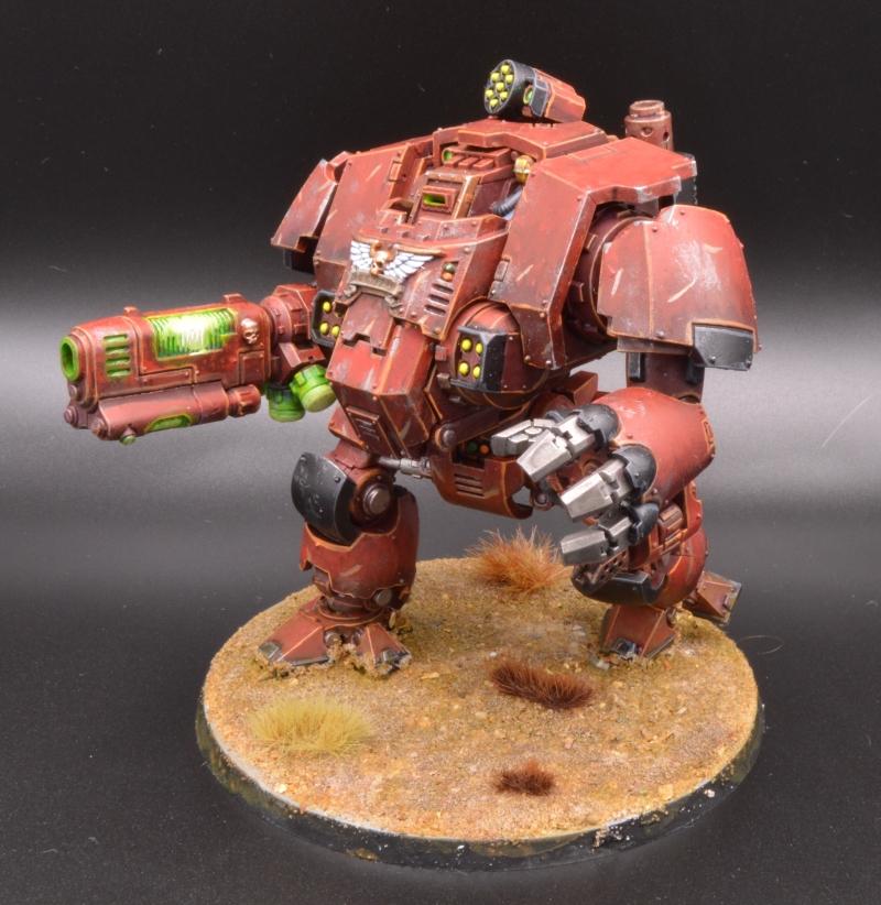 Dreadnought, Knights Sanguine, Space Marines