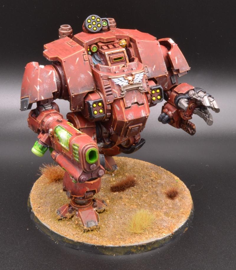 Dreadnought, Knights Sanguine, Space Marines