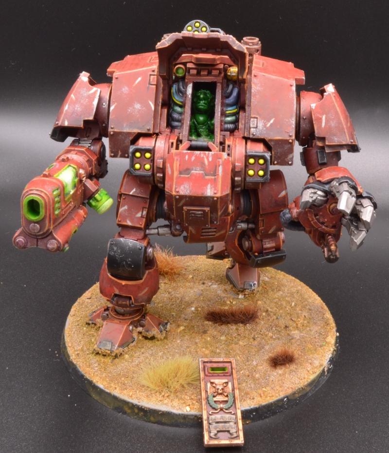 Dreadnought, Knights Sanguine, Space Marines