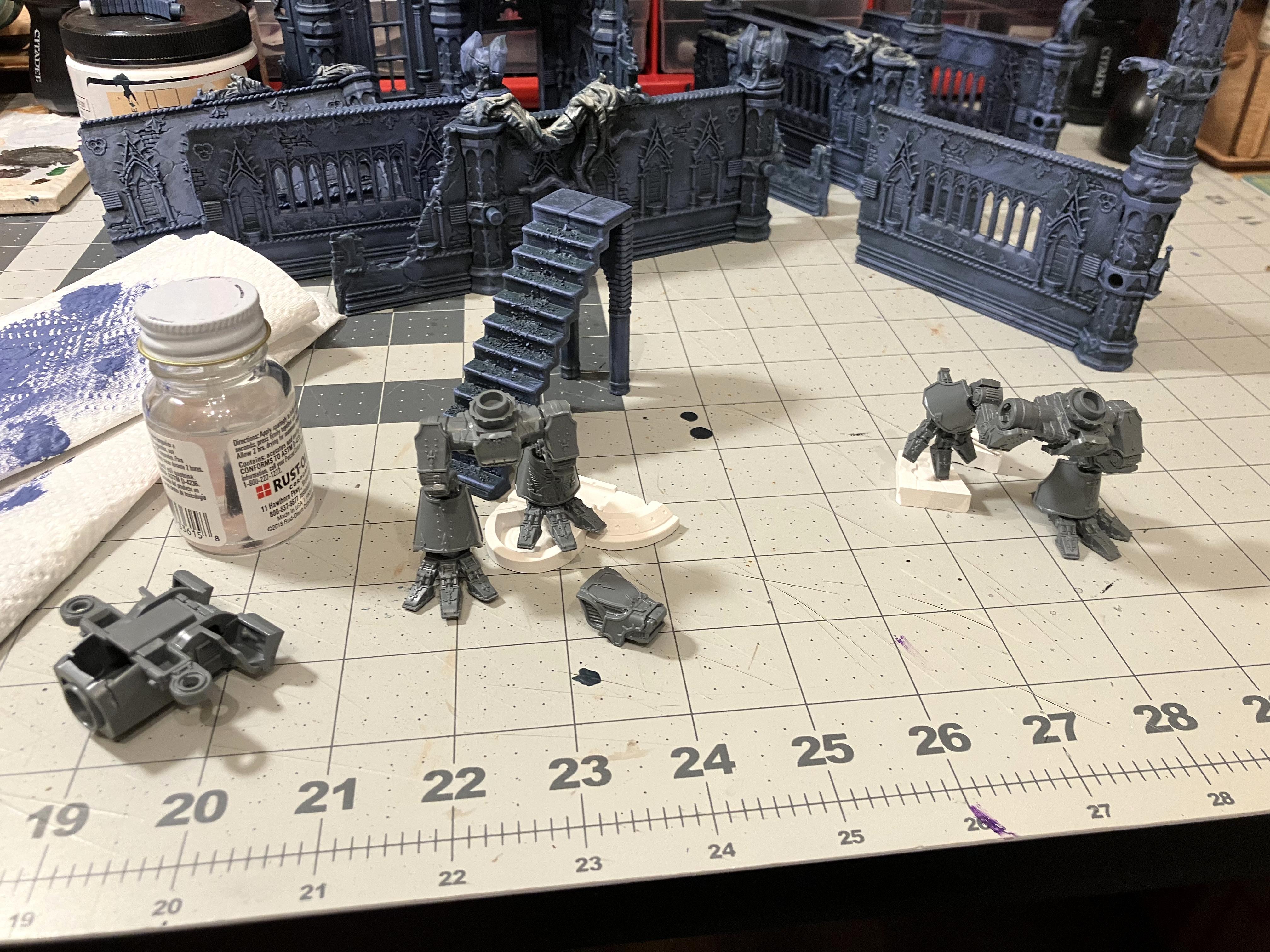 Hobby Progress Challenge, Legions Imperalis, Titanicus, Work In Progress