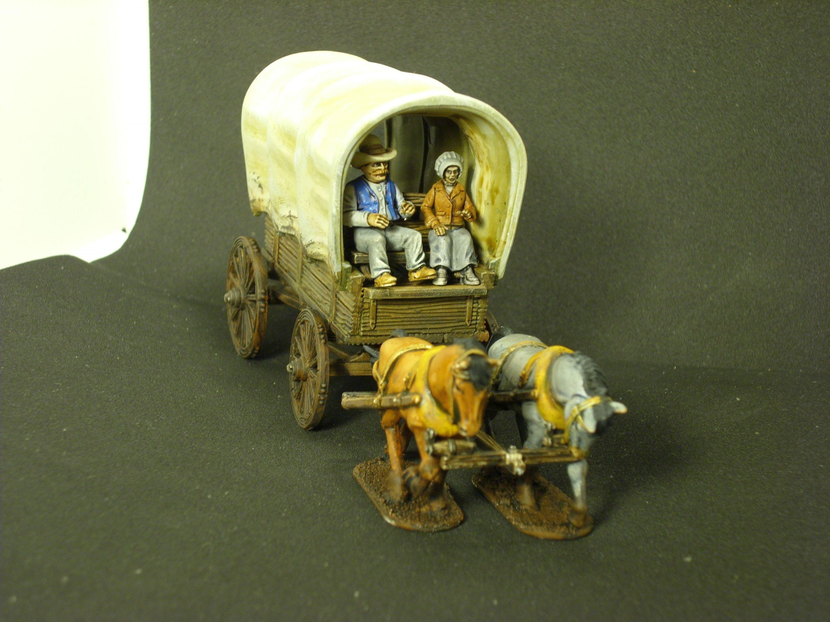 Cowboys, Dead Man's Hand, Great Escape Games, Gunslingers, Horses, Skirmish, Wagon, Western