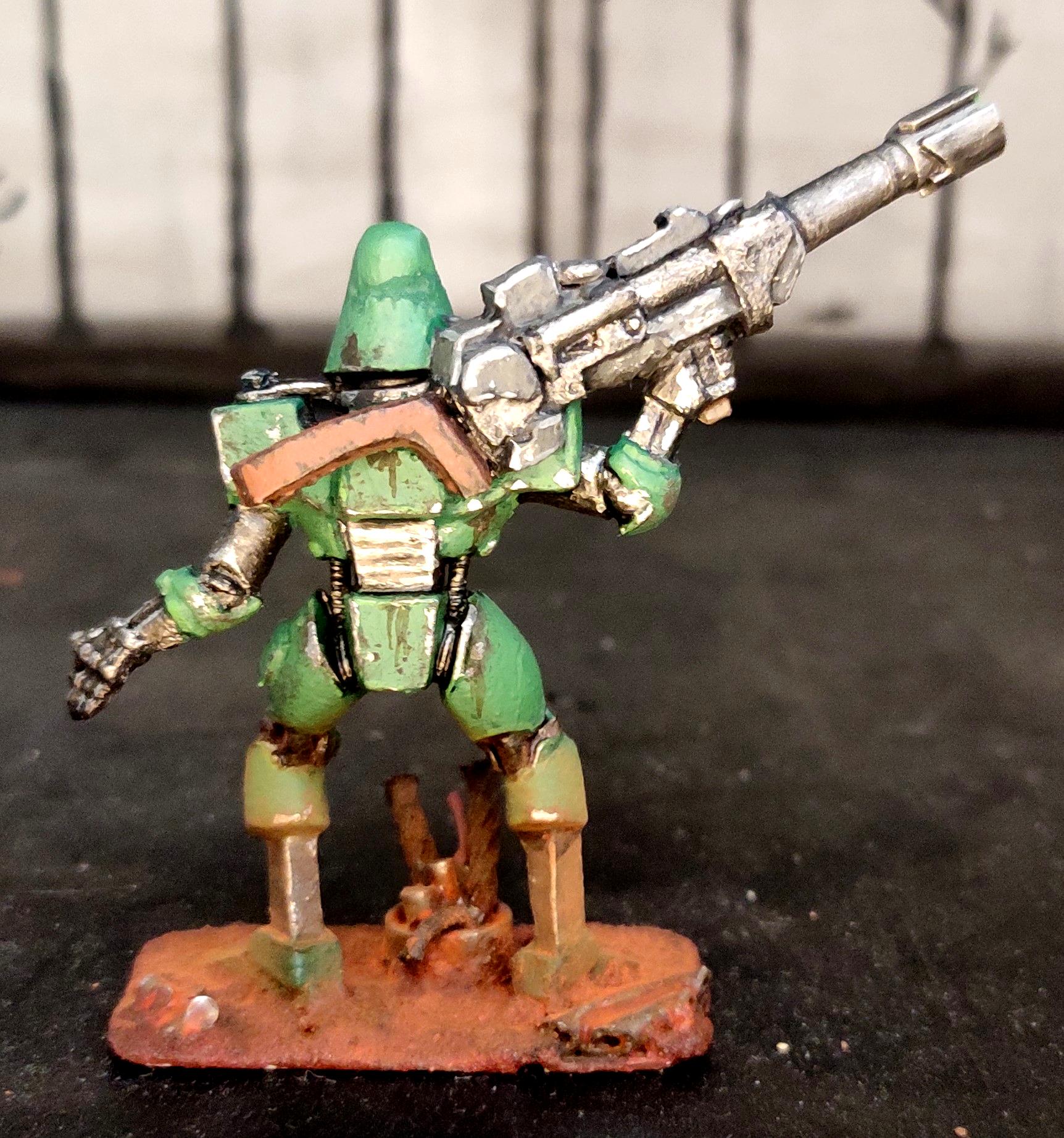 Android, Battle Damage, Conversion, Cyber Skeleton, Fantasy Battles, From Russia, Heavy Weapon, Infantry, Mud, Robot, Rust, Scratch Build, Squad, Technolog, Tehnolog