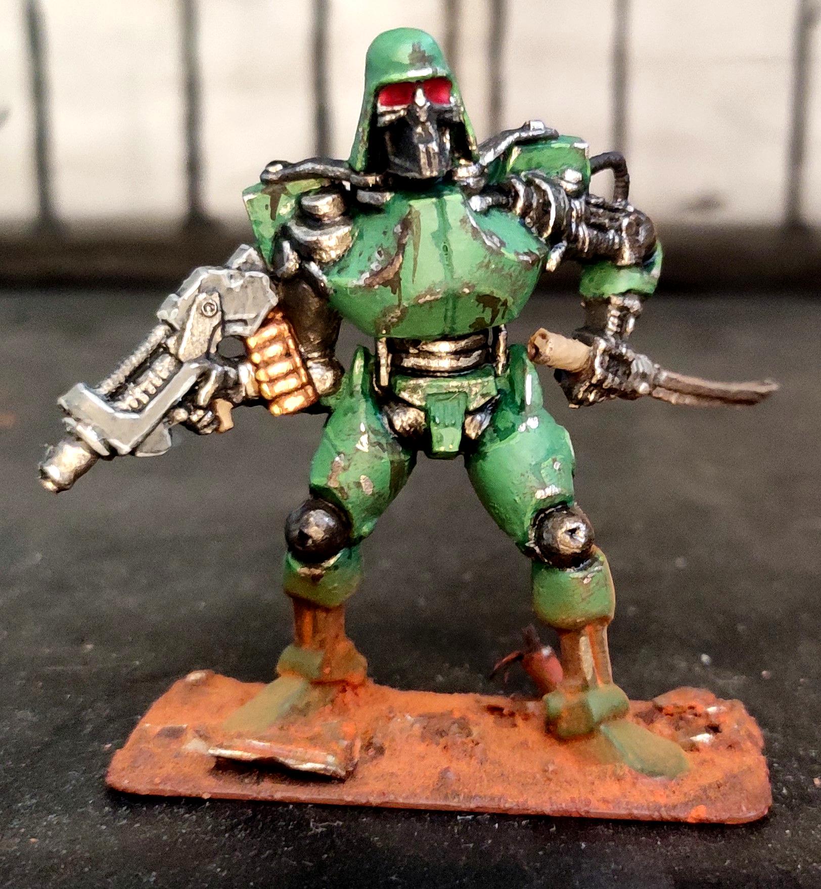 Android, Battle Damage, Conversion, Cyber Skeleton, Fantasy Battles, From Russia, Infantry, Mud, Robot, Rust, Smg, Squad, Technolog, Tehnolog