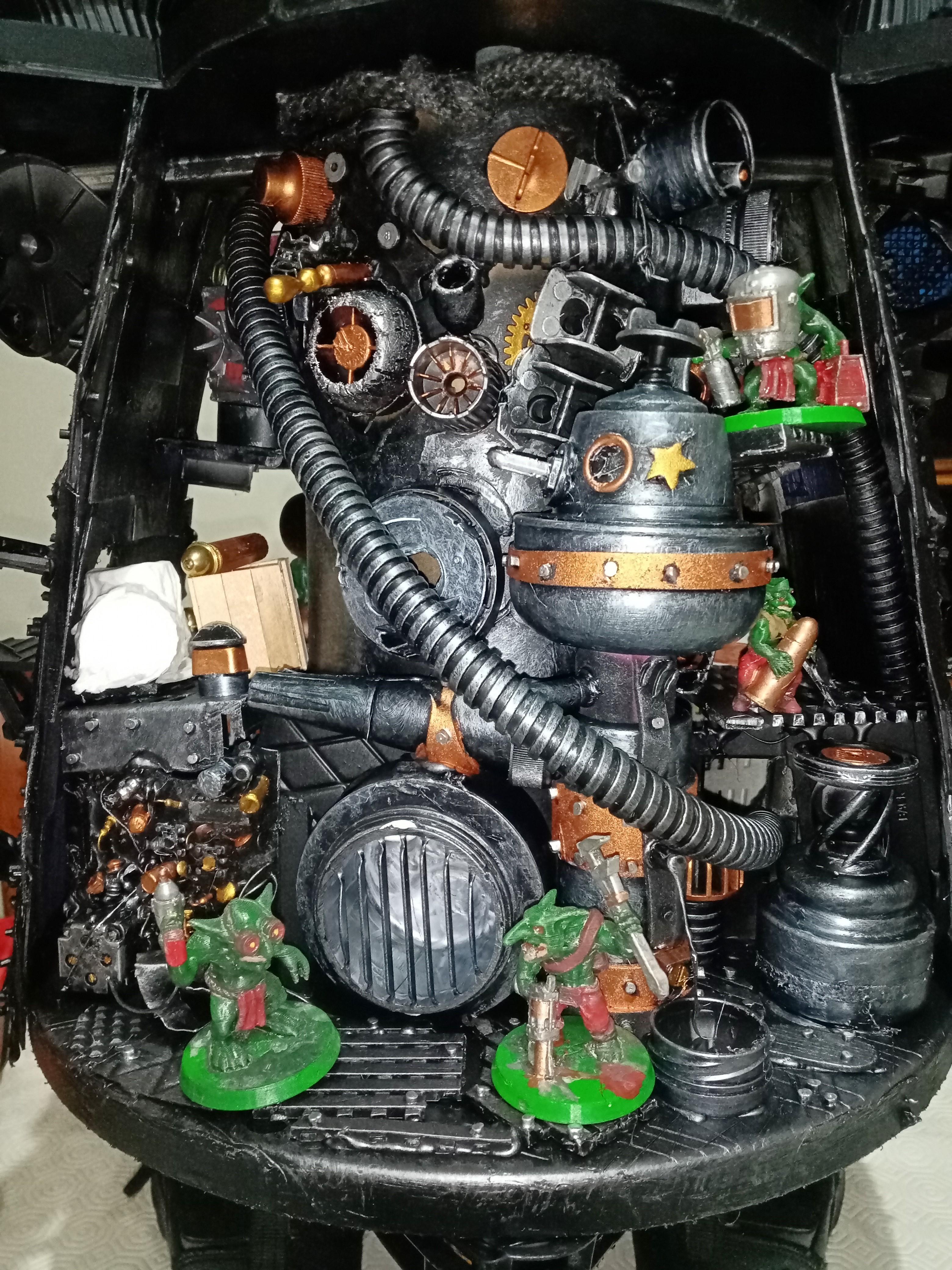 Gargant, Interior, Orks, Scratch Build