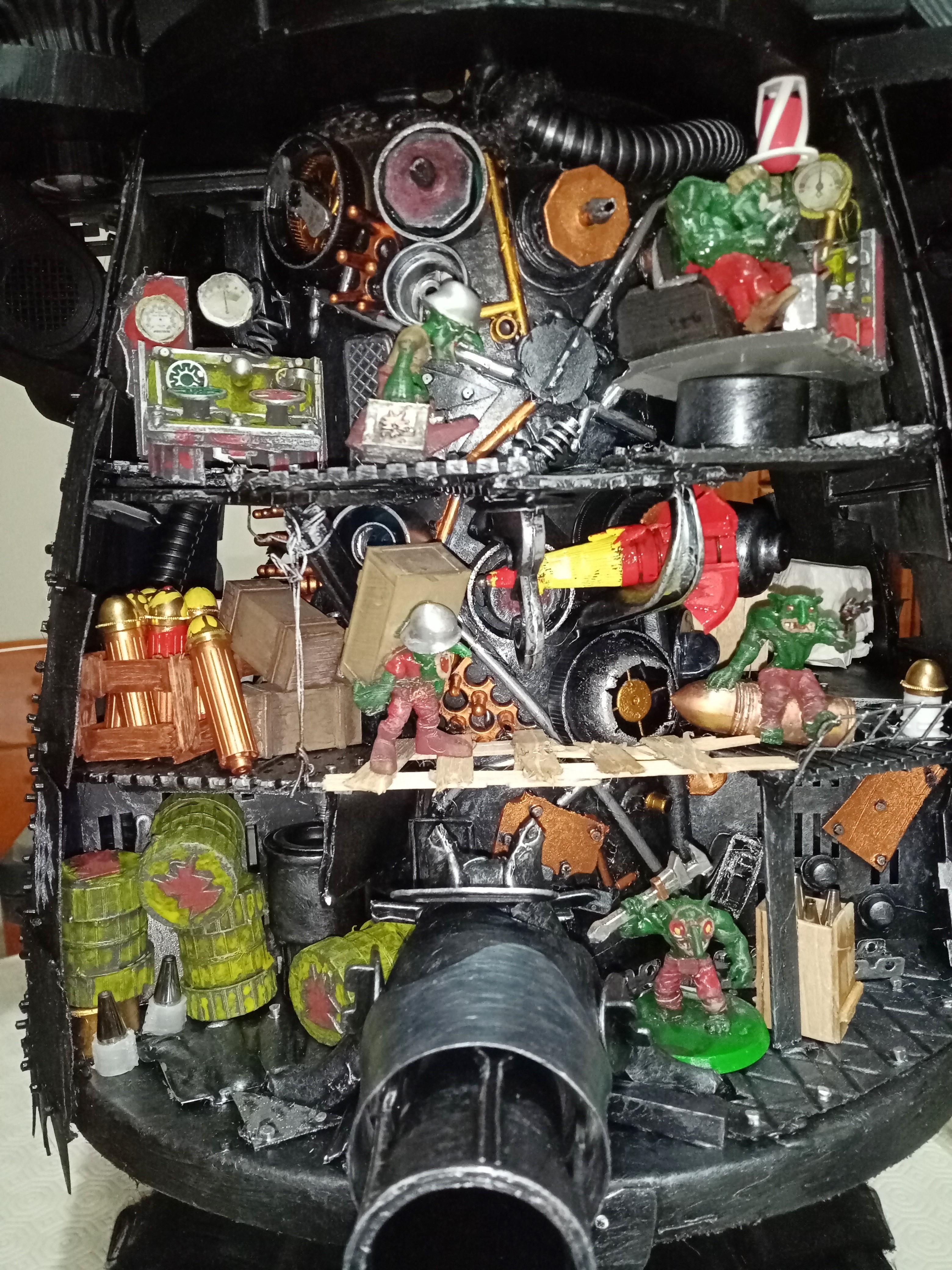 Gargant, Interior, Orks, Scratch Build