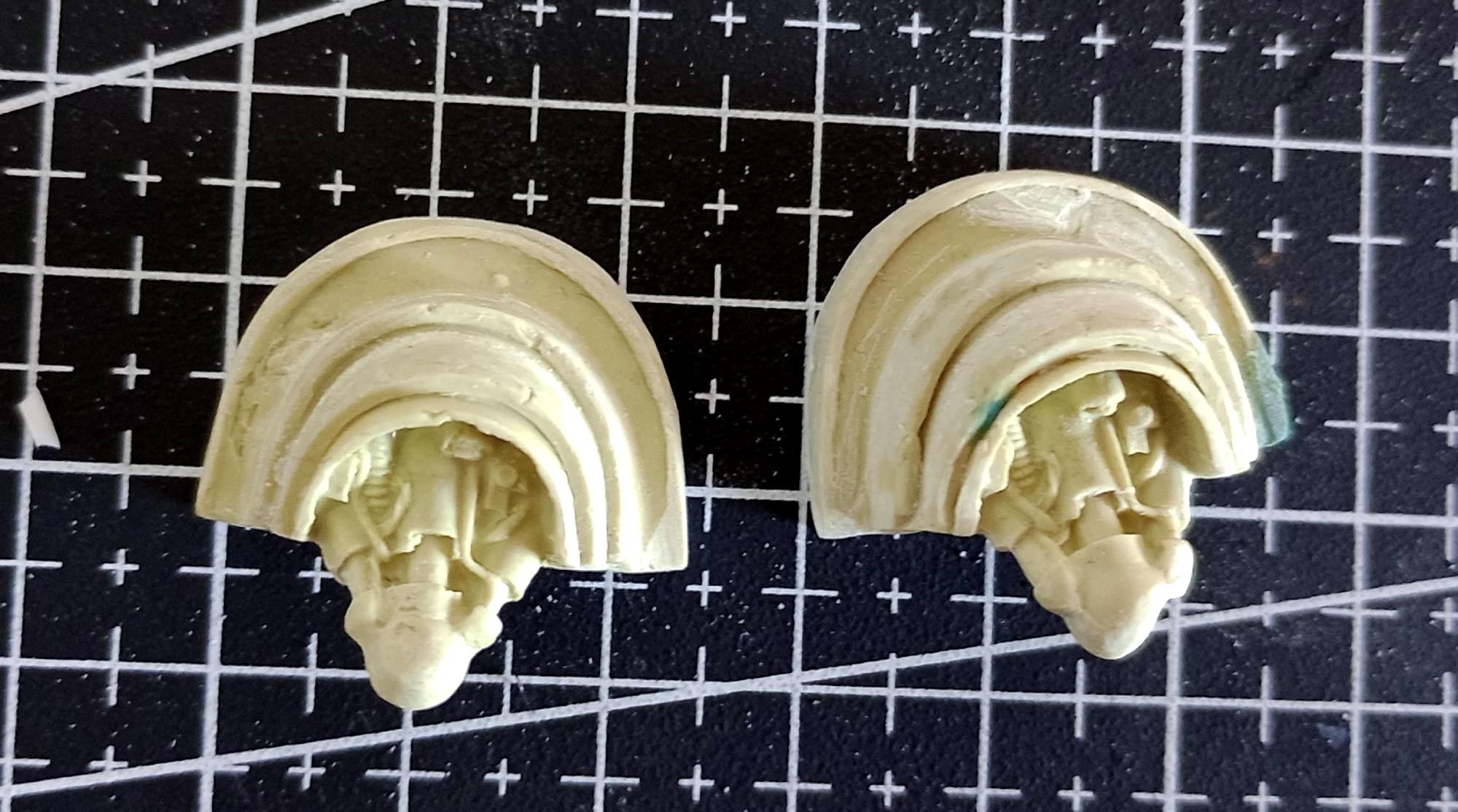 Blue stuff casting