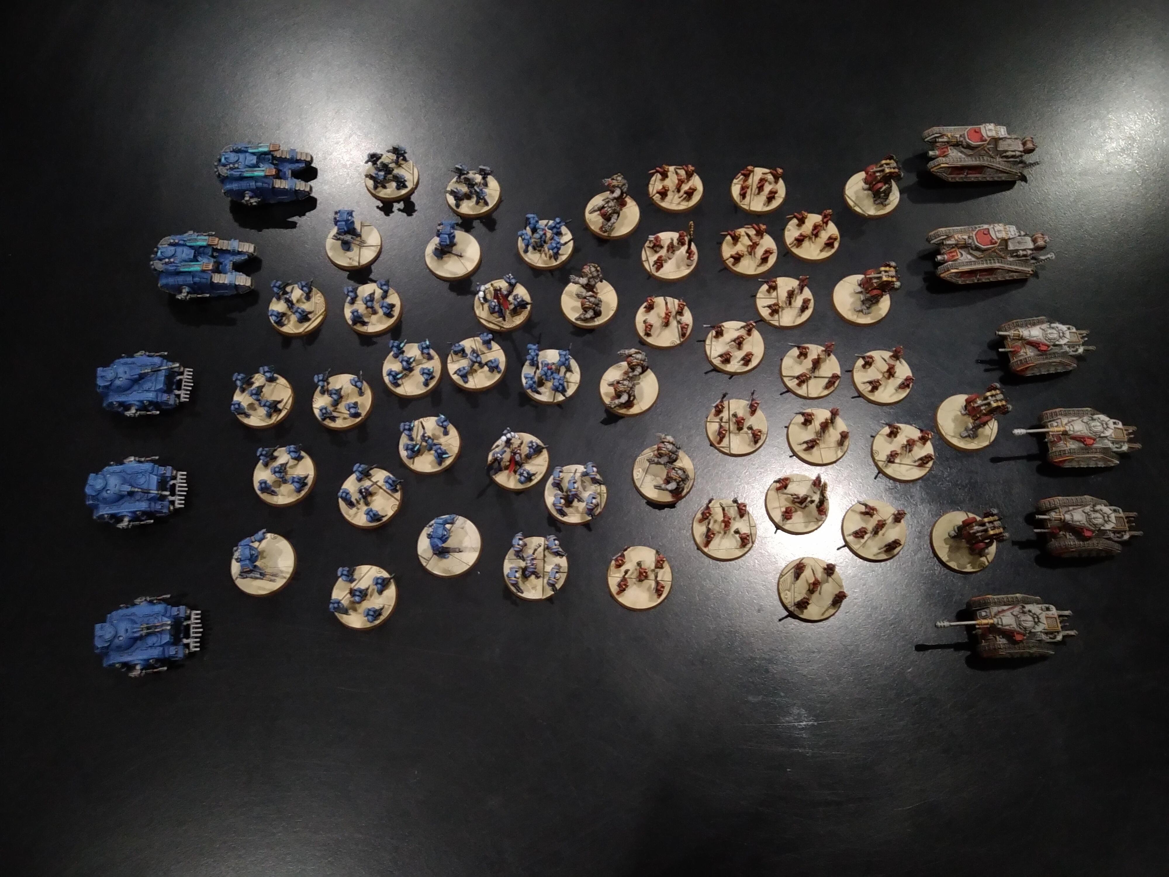 Army, Core Box, Custom, Legions Imperialis, Painted, Scratch Build, Terrain, Ultramarines