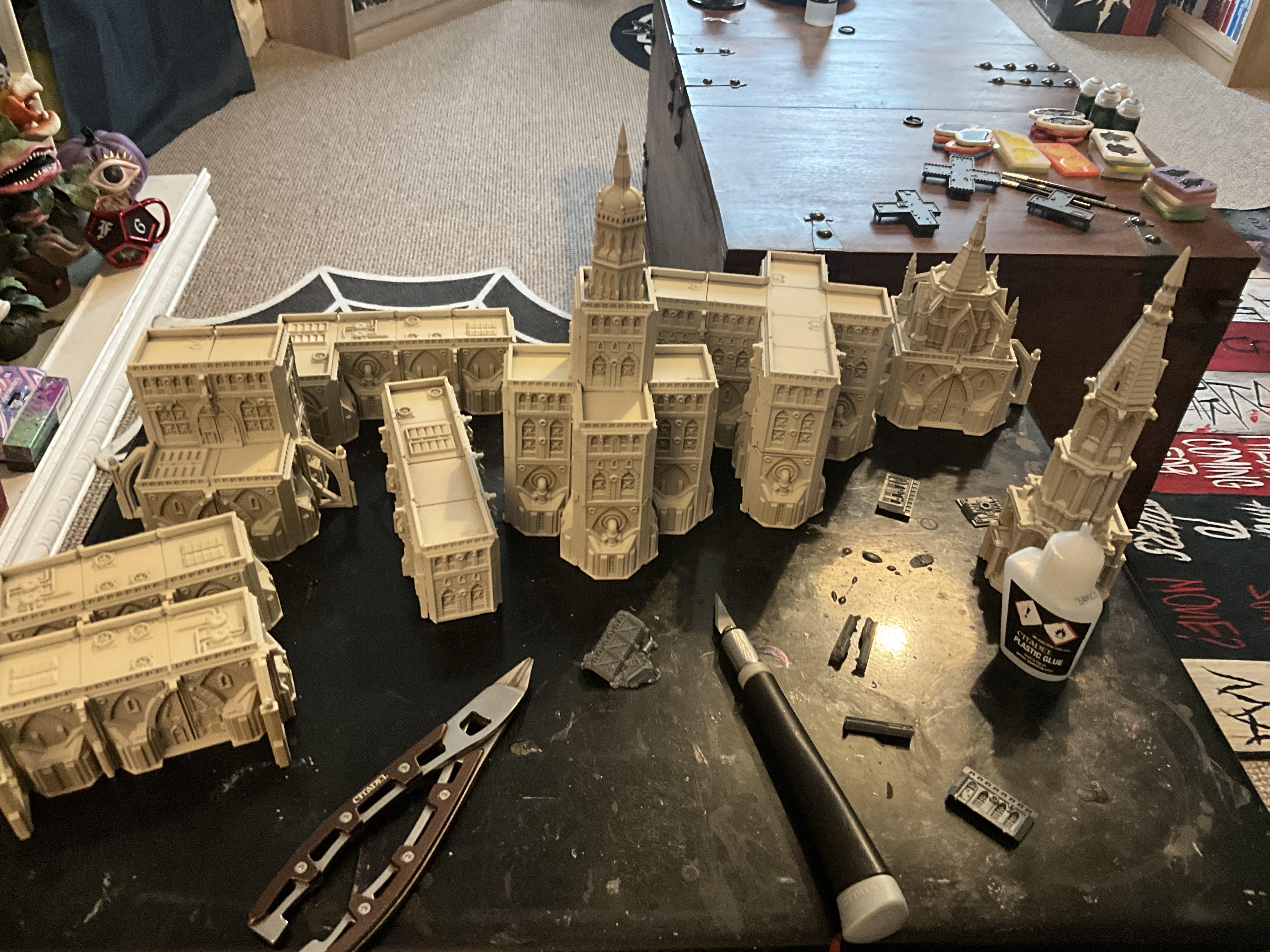 Buildings, Epic, Legiones Imperialis, Terrain