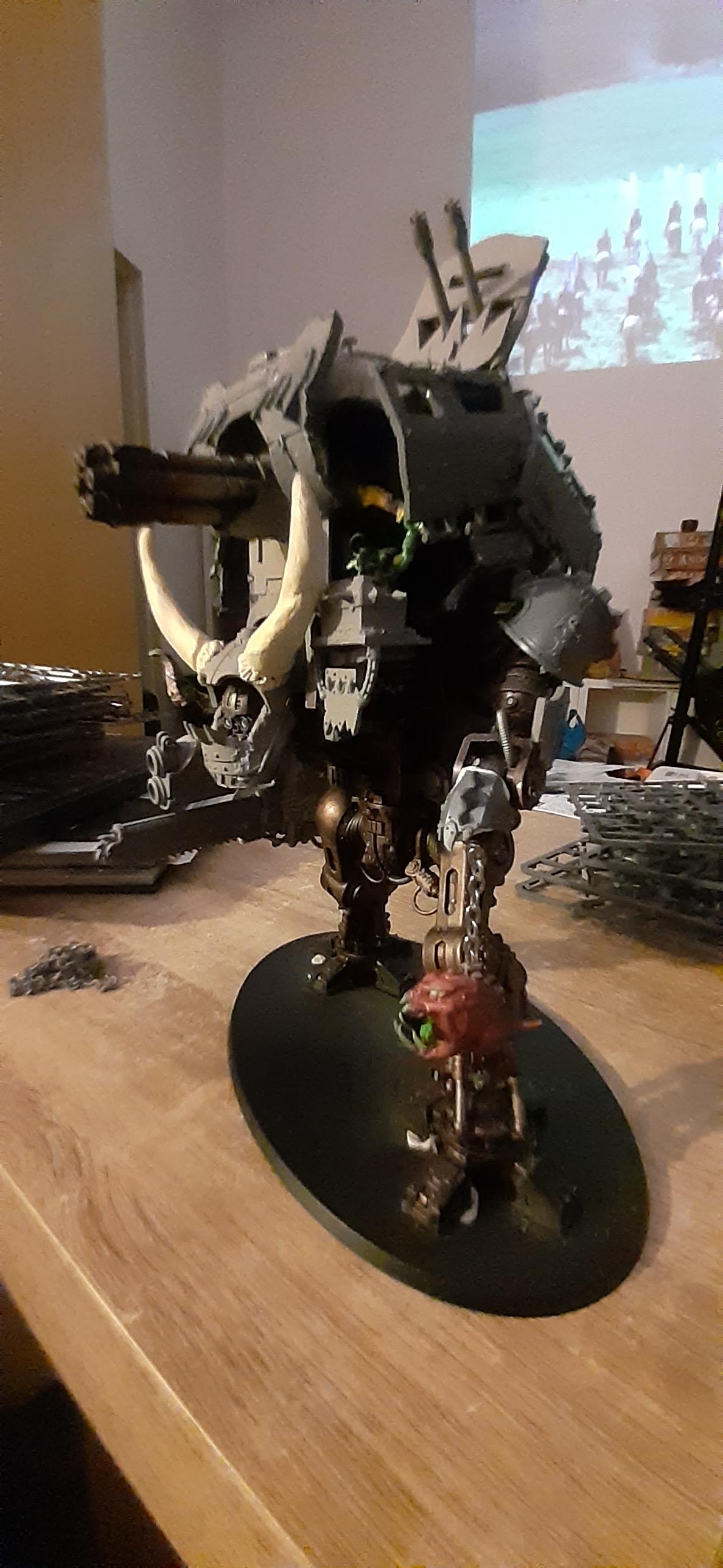 Conversion, Grots, Imperial Knight, My First Orkarmy, Orks, Work In Progress