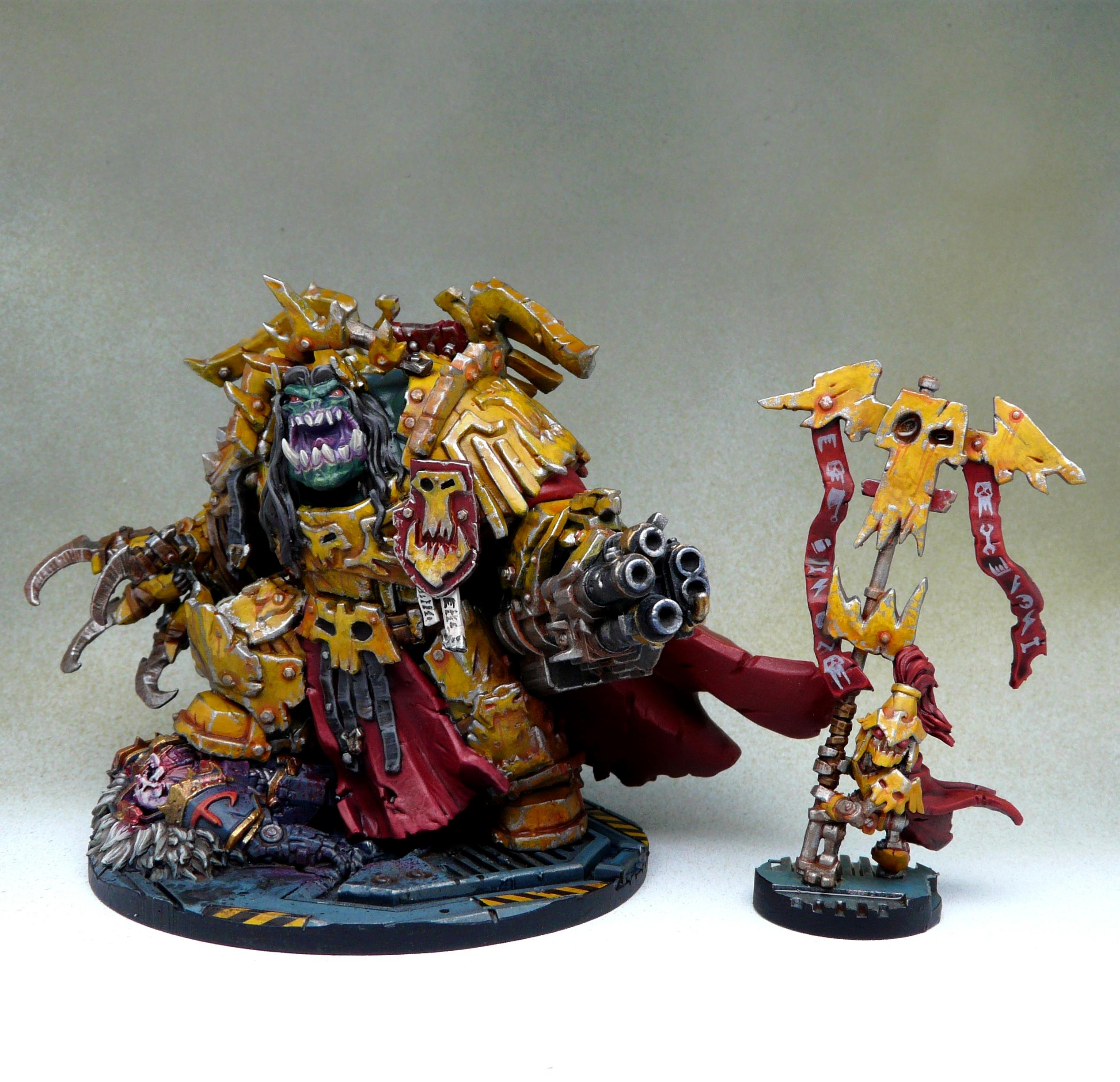 Badmoon, Big Boss, Orks, Orktober, Waaagh