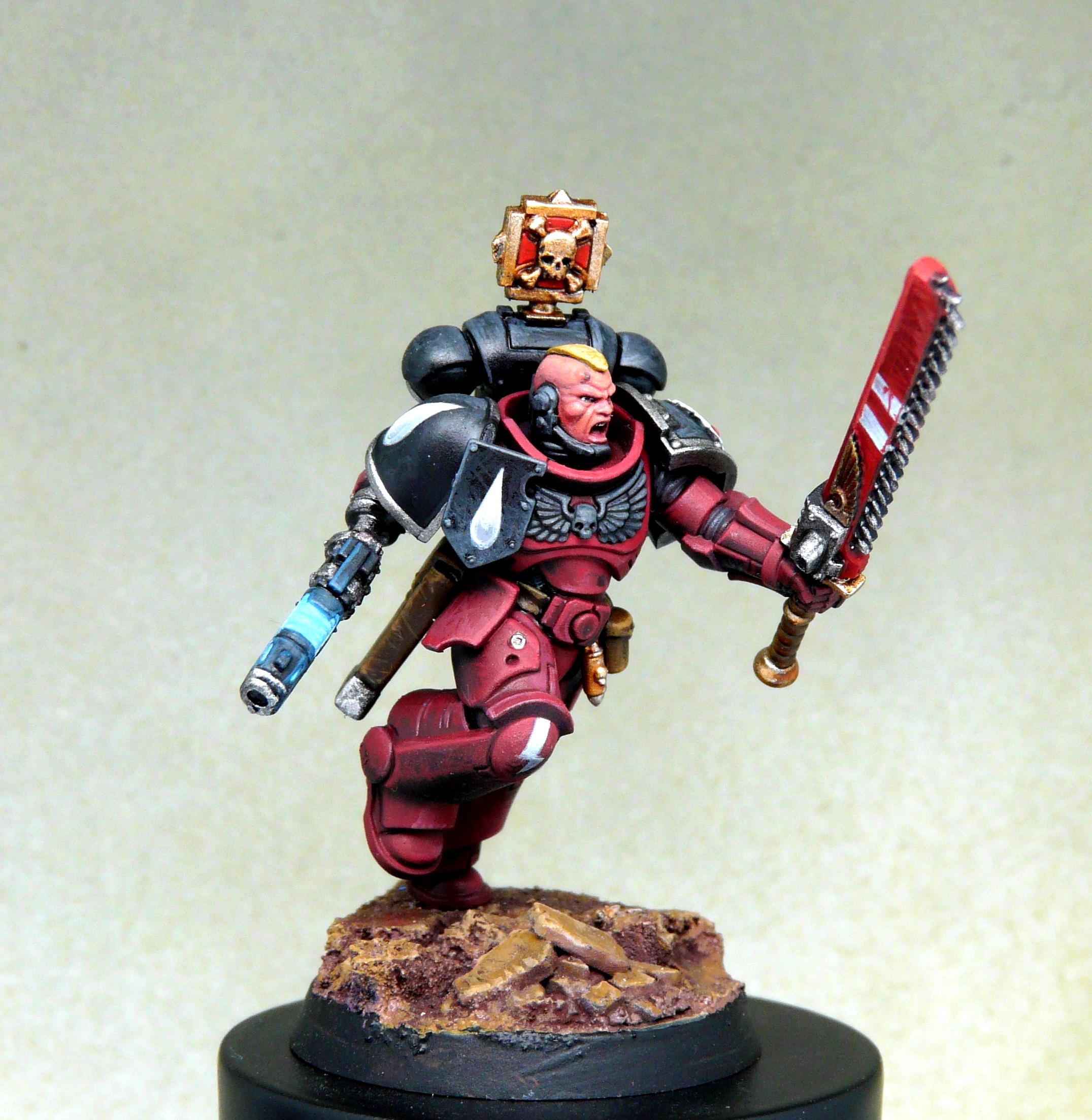 Adeptus Astartes, Assault Intercessor, Black Rage, Blood Angels, Flesh Tearers, Red Thirst, Space Marines