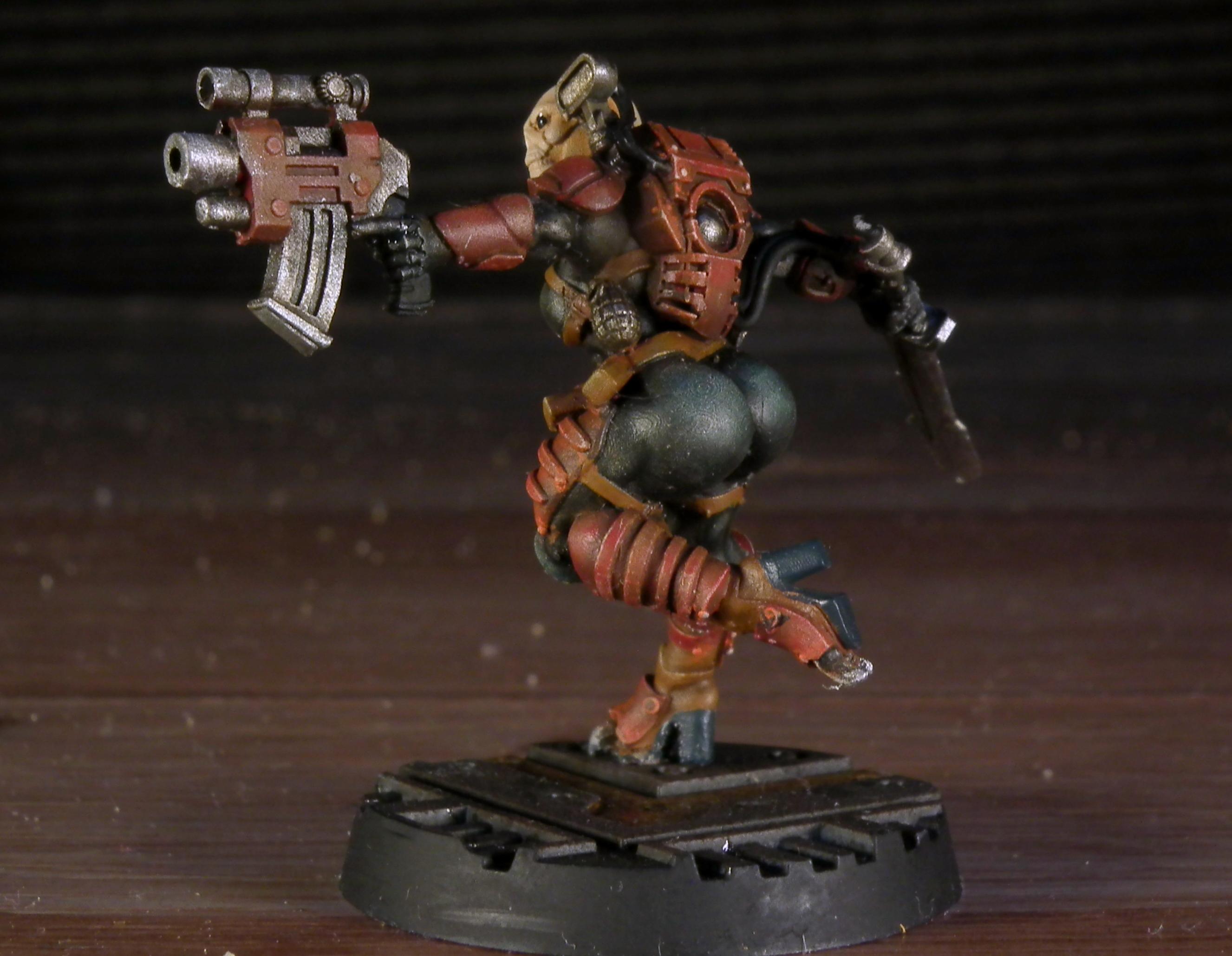 Assassin, Assets, Eversor, Female, Rubenesque, Warhammer 40,000