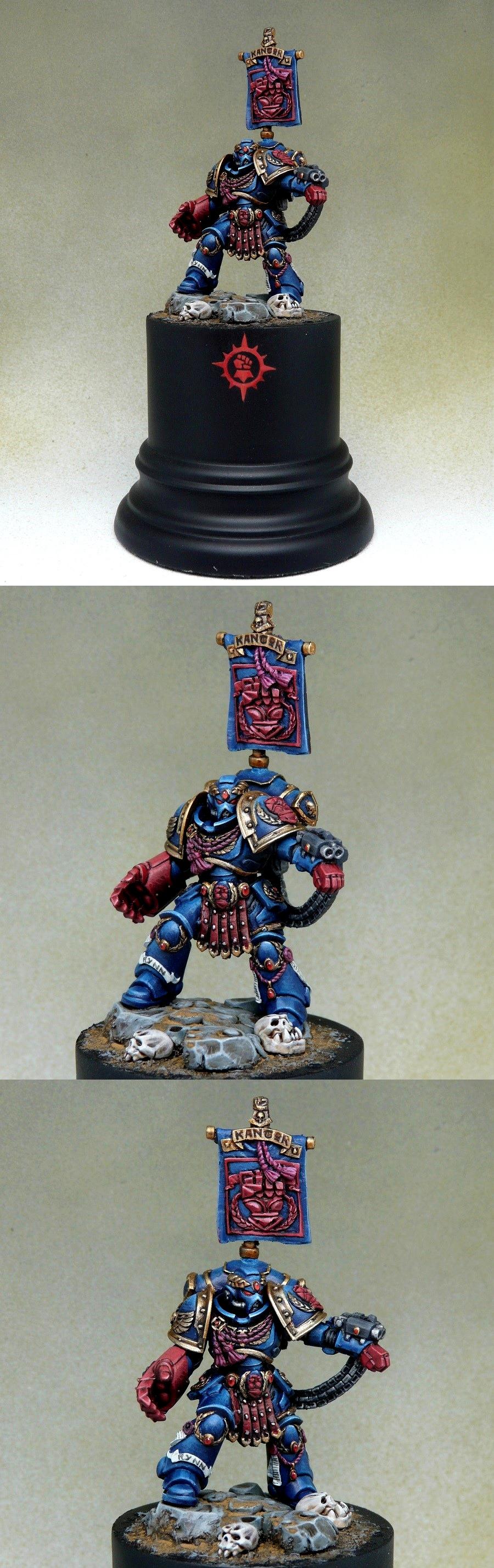 Adeptus Astartes, Crimson Fists, Kitbash, Master Chapter, Pedro Kantor, Space Marines