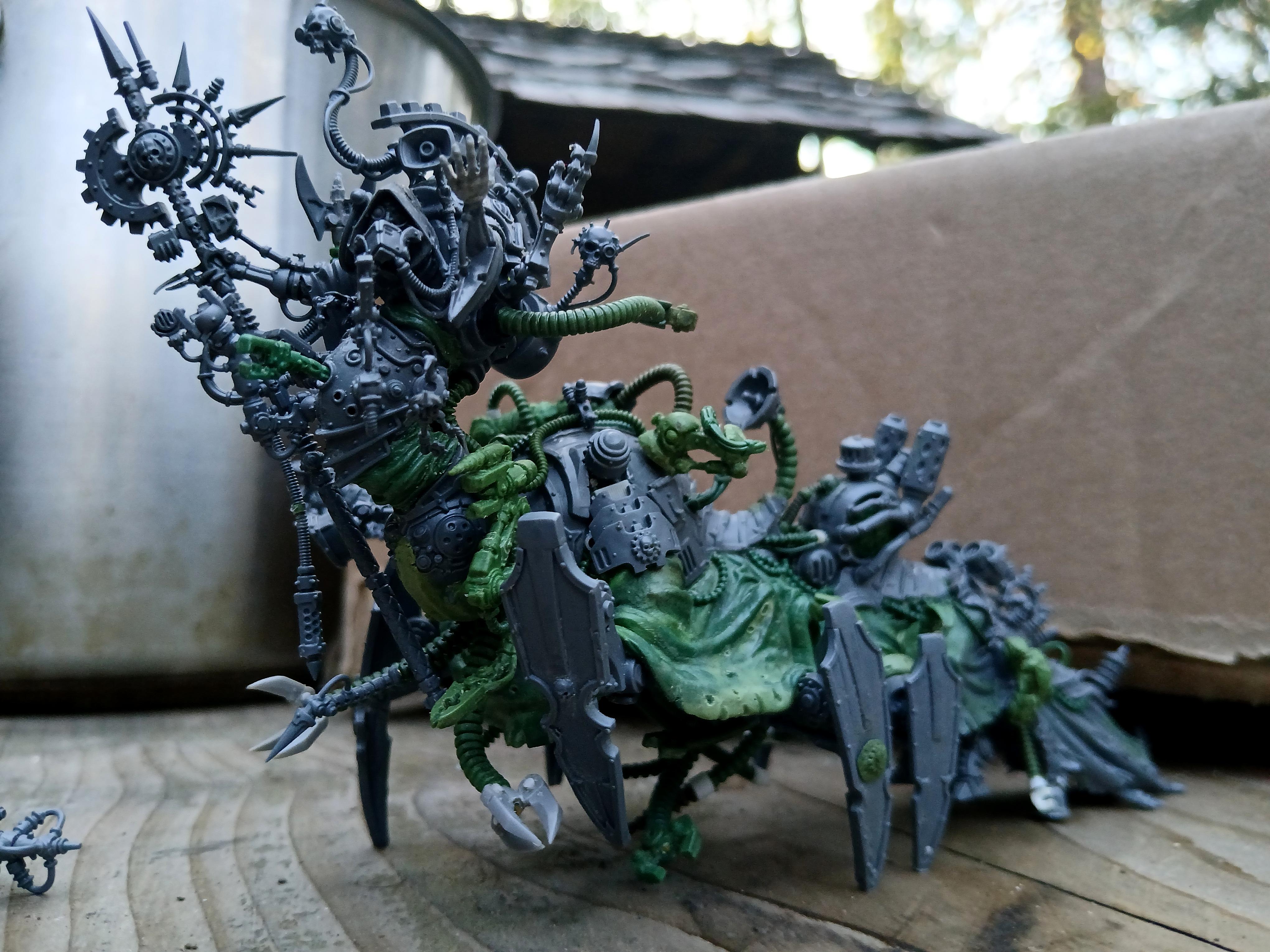 Adeptus Mechanicus, Admech, Archmagos, Belisarius Cawl, Conversion, Greenstuff, Kitbash