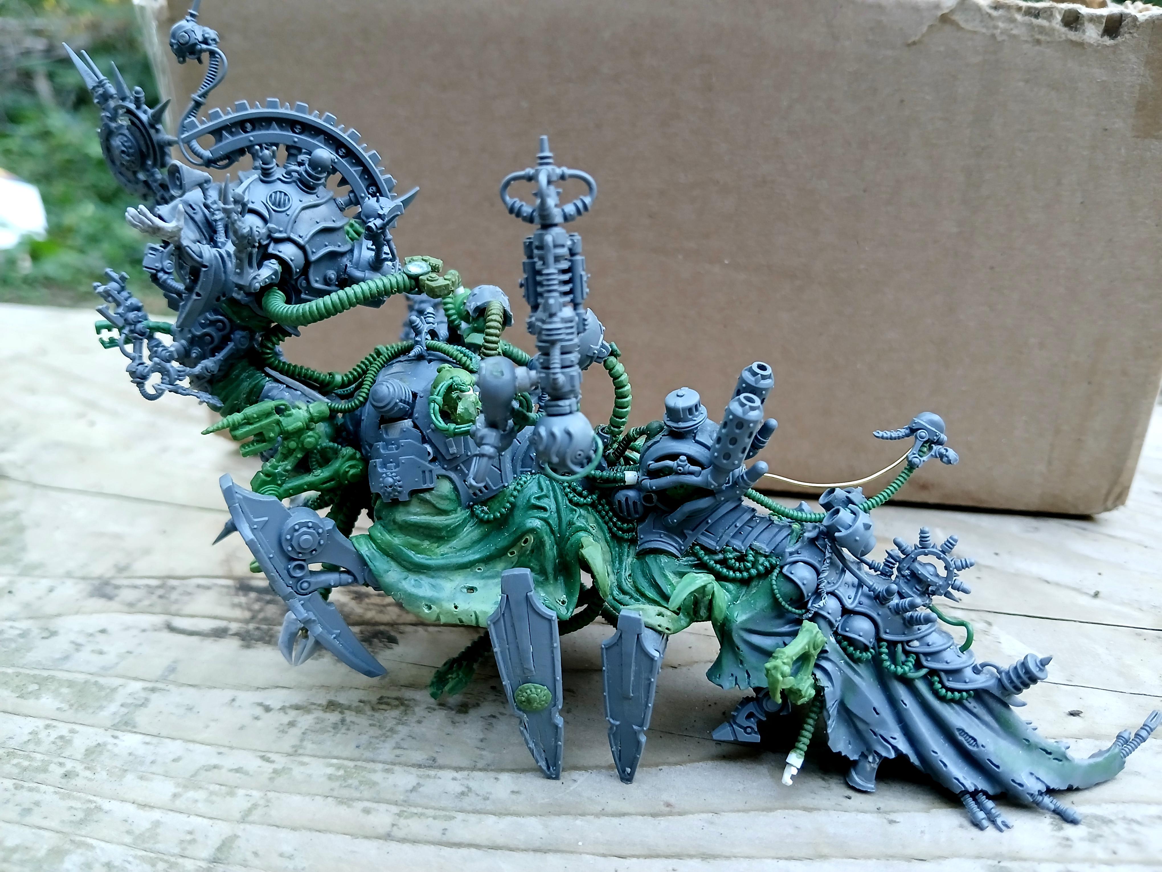 Adeptus Mechanicus, Admech, Archmagos, Belisarius Cawl, Conversion, Greenstuff, Kitbash