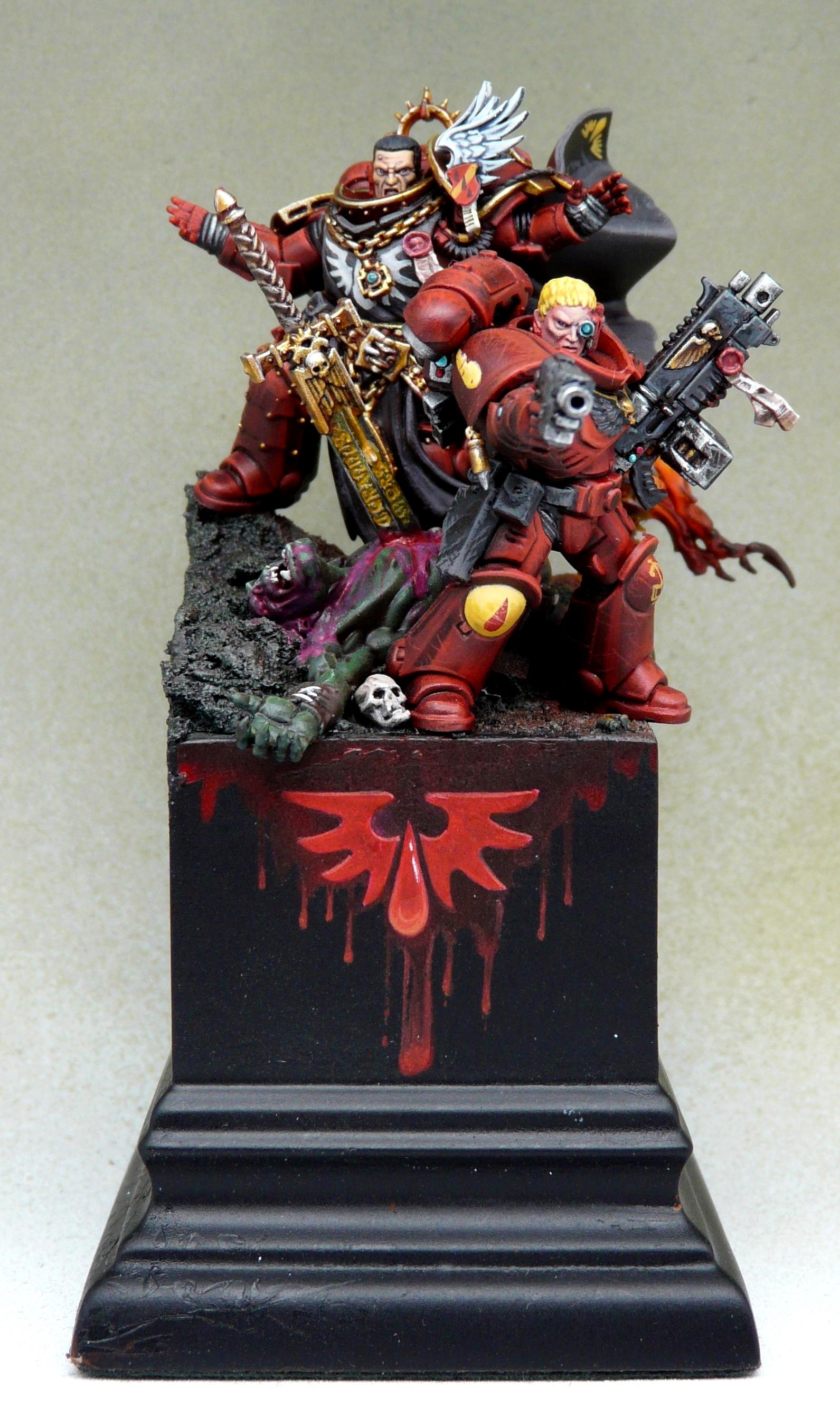 Adeptus Astartes, Black Rage, Blood Angels, Captain, Leonatos, Primaris, Red Thirst, Space Marines