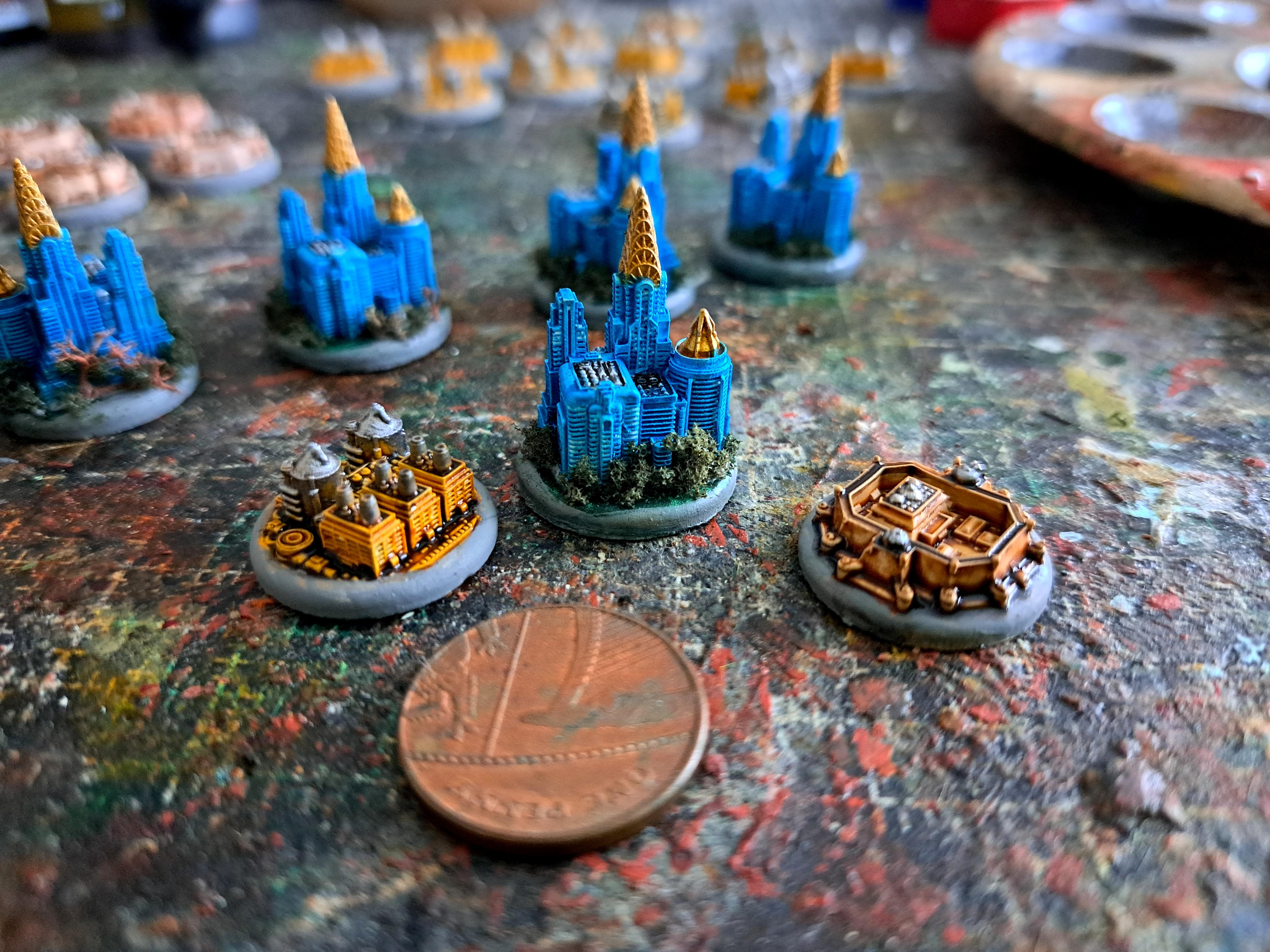 City, Dfc, Dropfleet, Dropfleet Commander, Fleet Scale