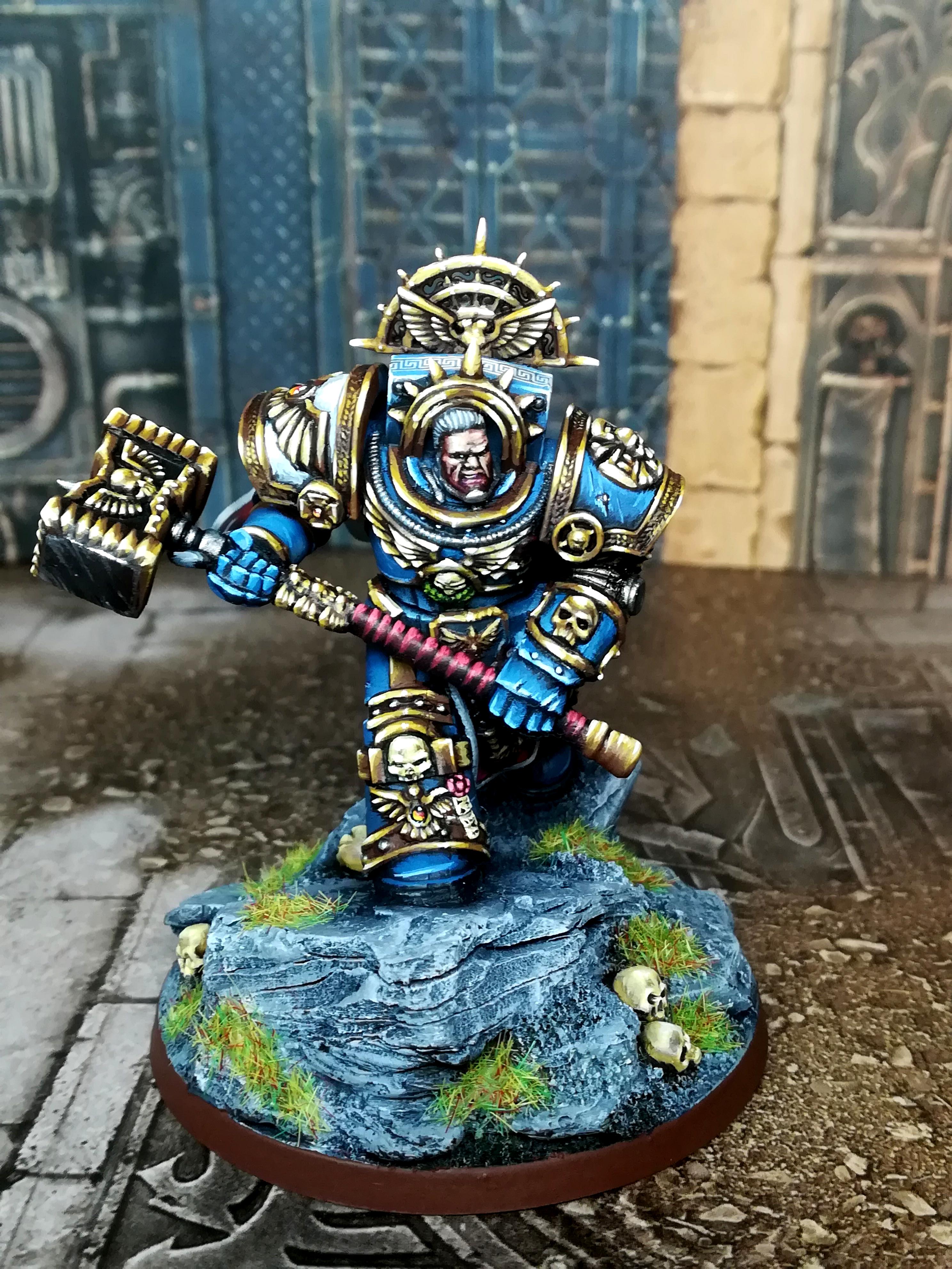 Space Marines, Terminator Armor, Thunder Hammer